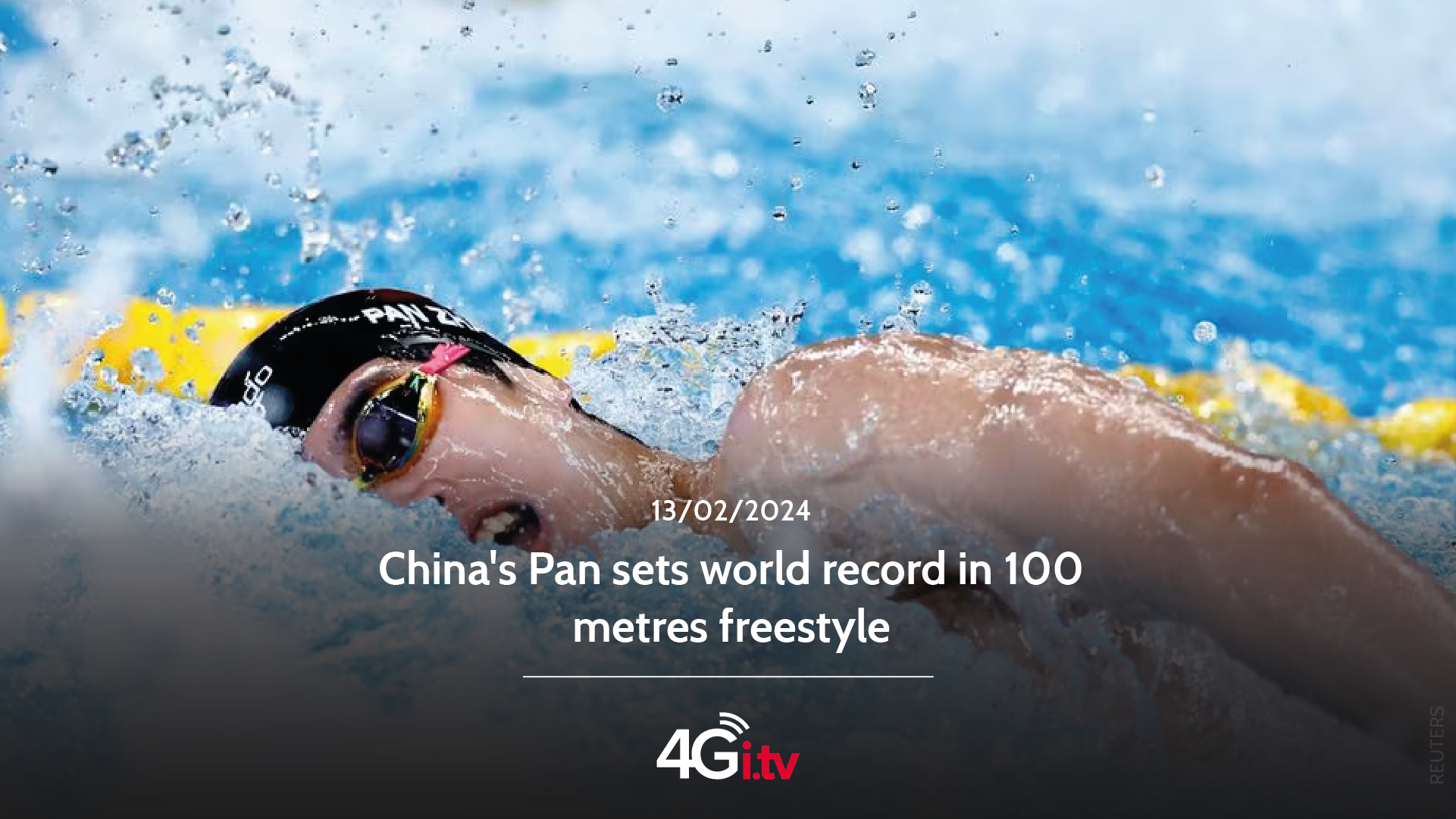Read more about the article China’s Pan sets world record in 100 metres freestyle 
