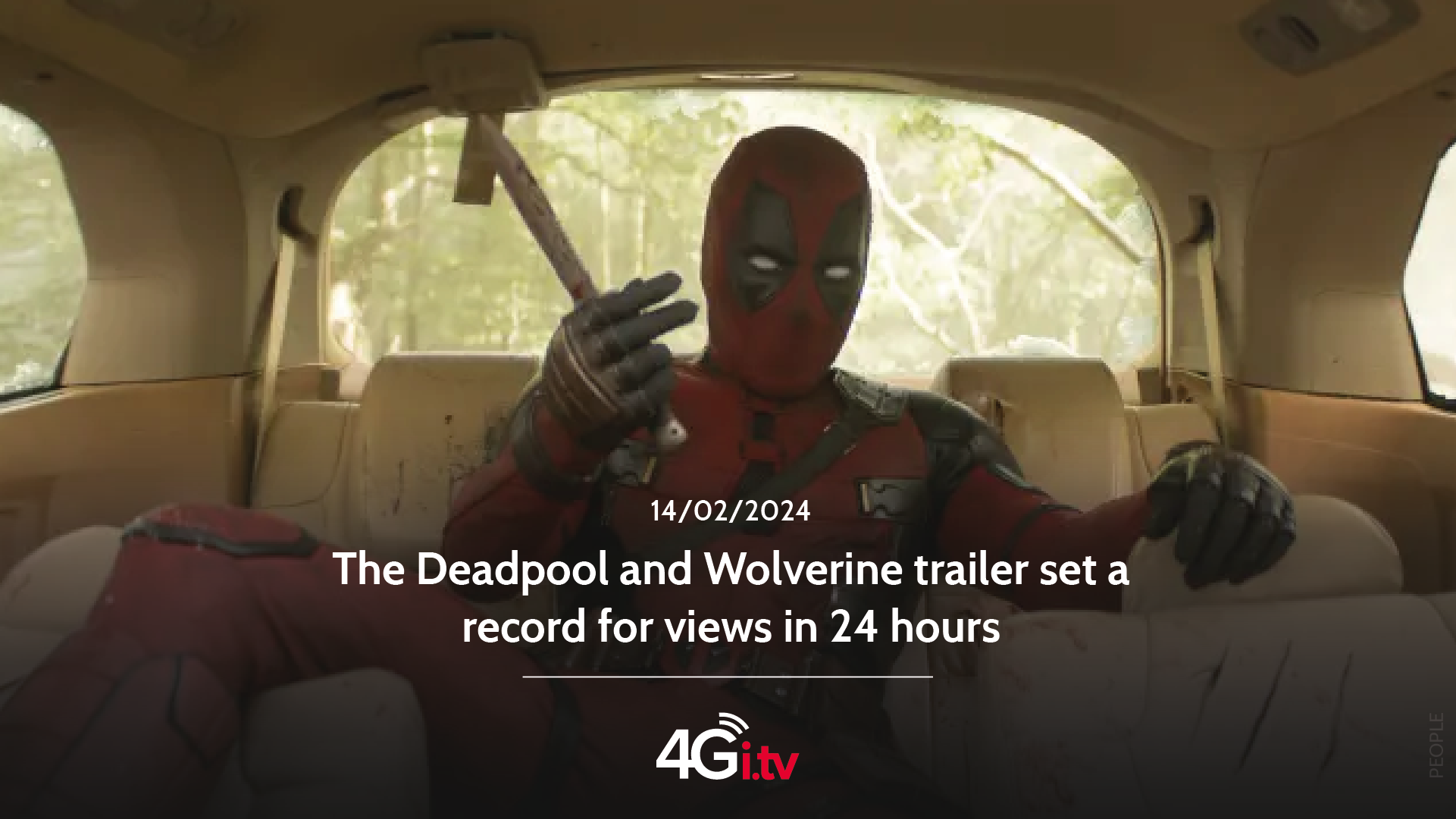 Lesen Sie mehr über den Artikel The Deadpool and Wolverine trailer set a record for views in 24 hours 