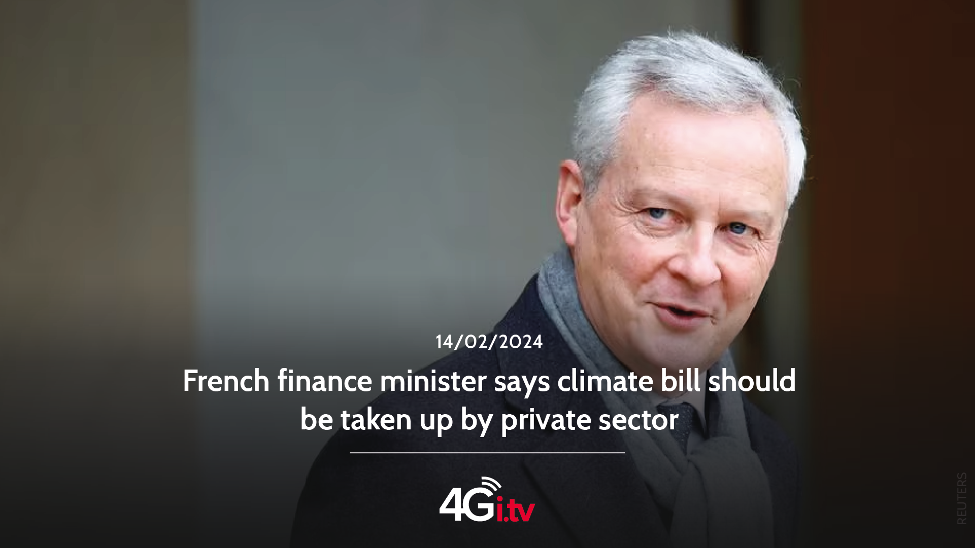 Read more about the article French finance minister says climate bill should be taken up by private sector 