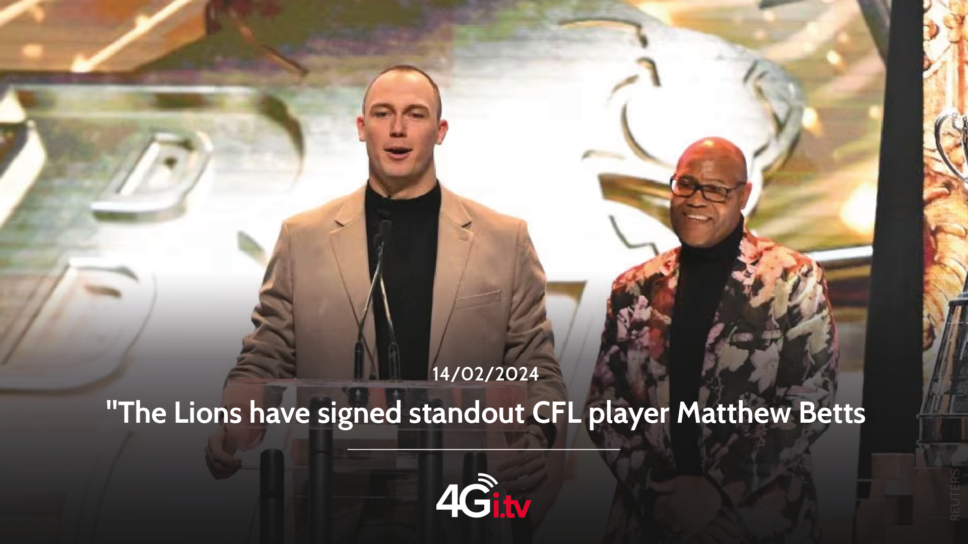 Read more about the article The Lions have signed standout CFL player Matthew Betts 