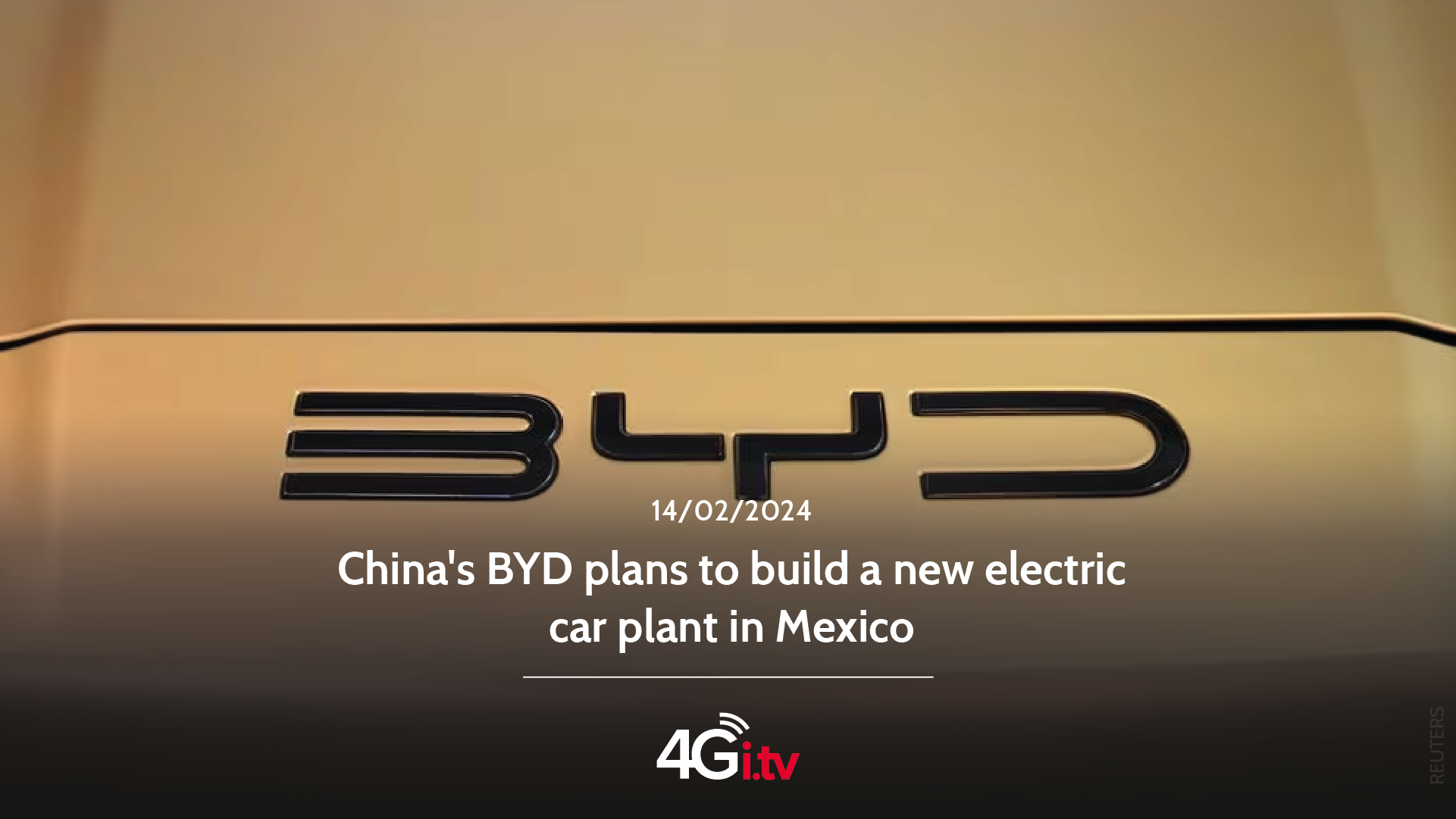 Read more about the article China’s BYD plans to build a new electric car plant in Mexico 