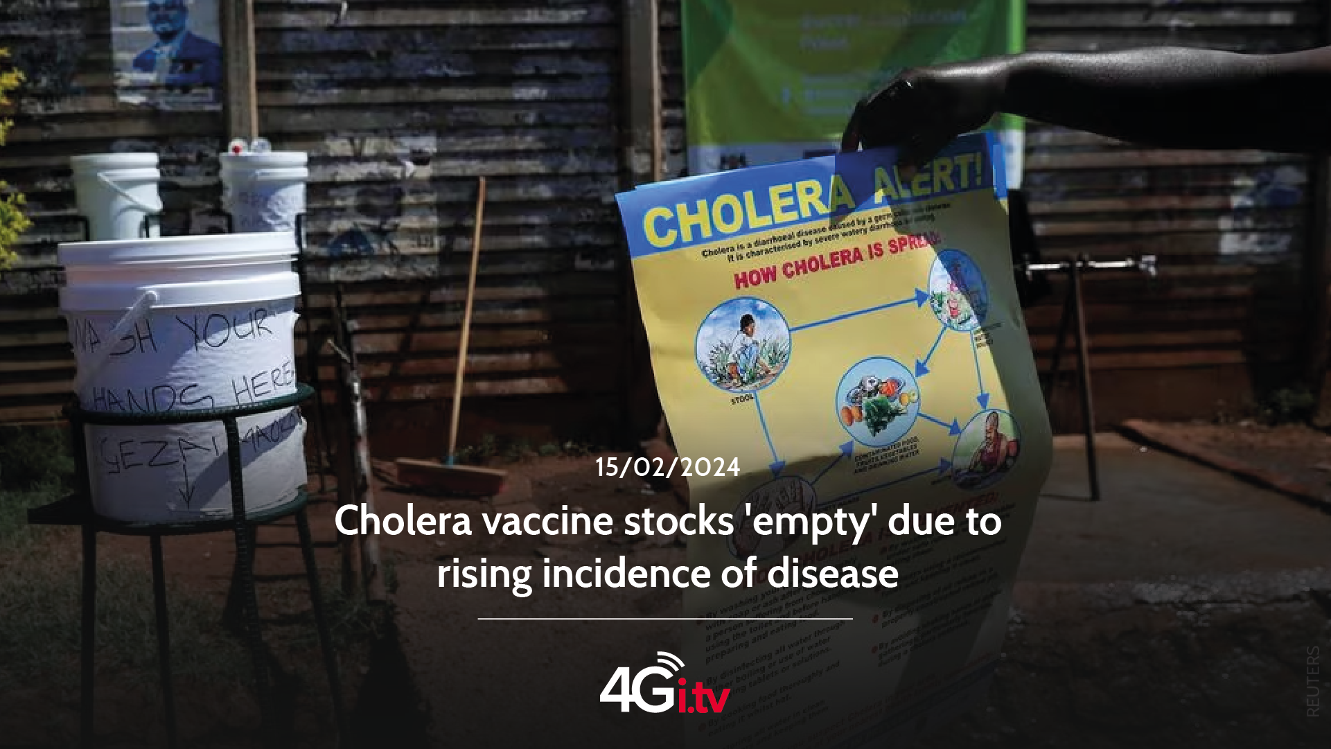 Read more about the article Cholera vaccine stocks ’empty’ due to rising incidence of disease 