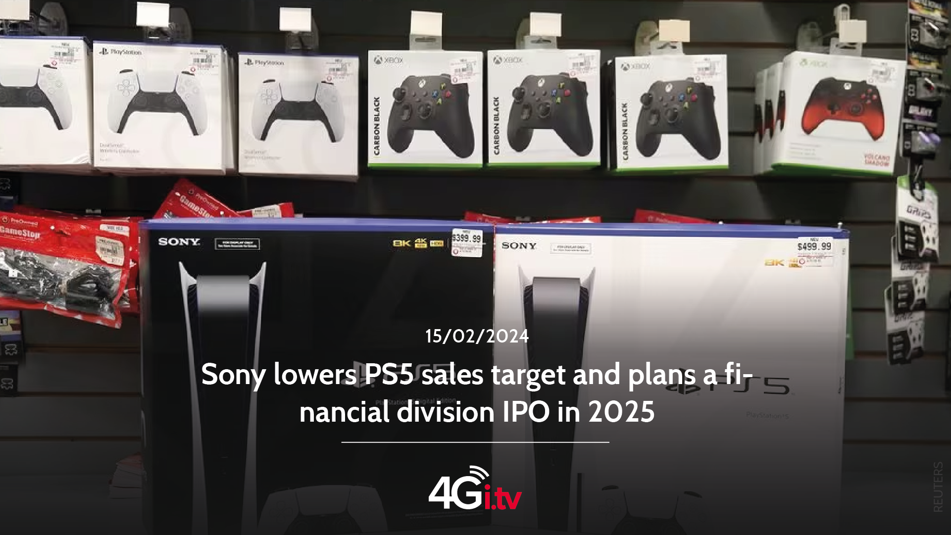 Read more about the article Sony lowers PS5 sales target and plans a financial division IPO in 2025 