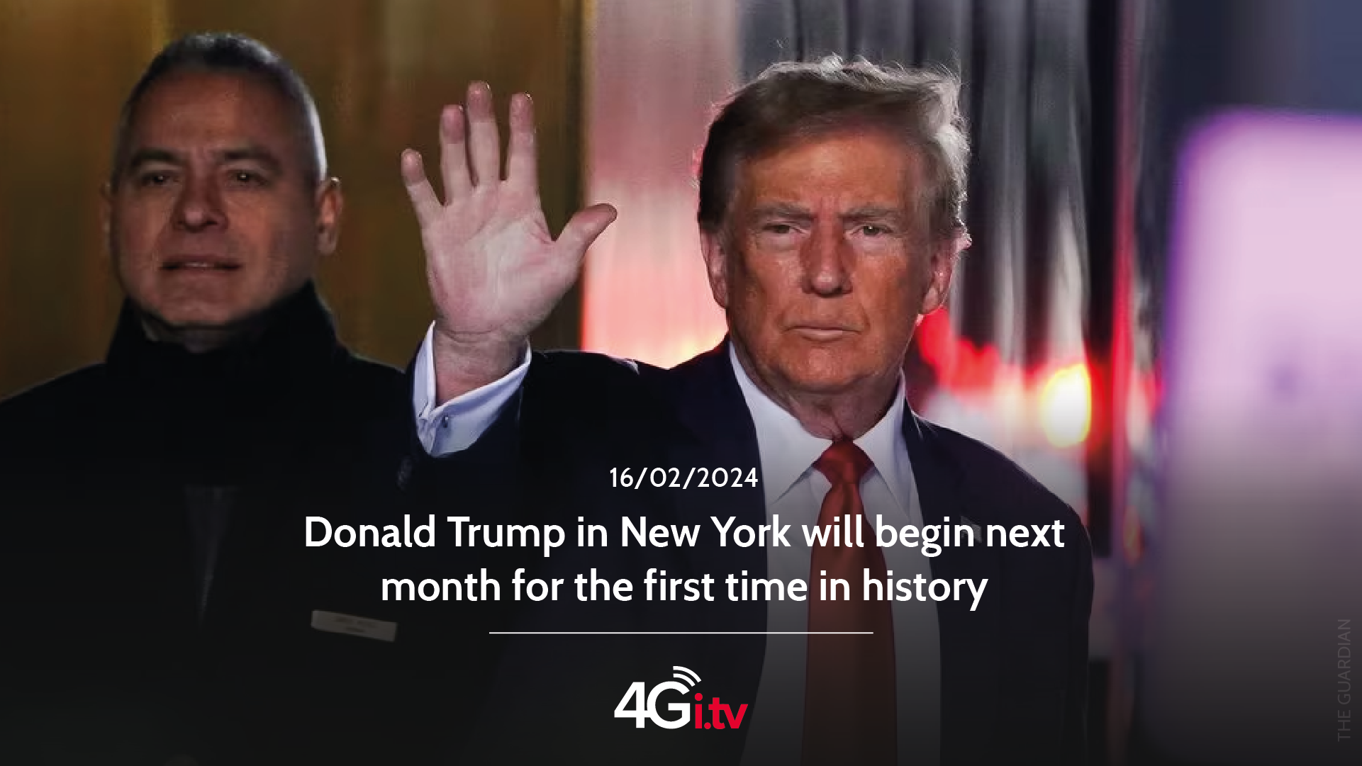 Read more about the article Donald Trump in New York will begin next month for the first time in history 