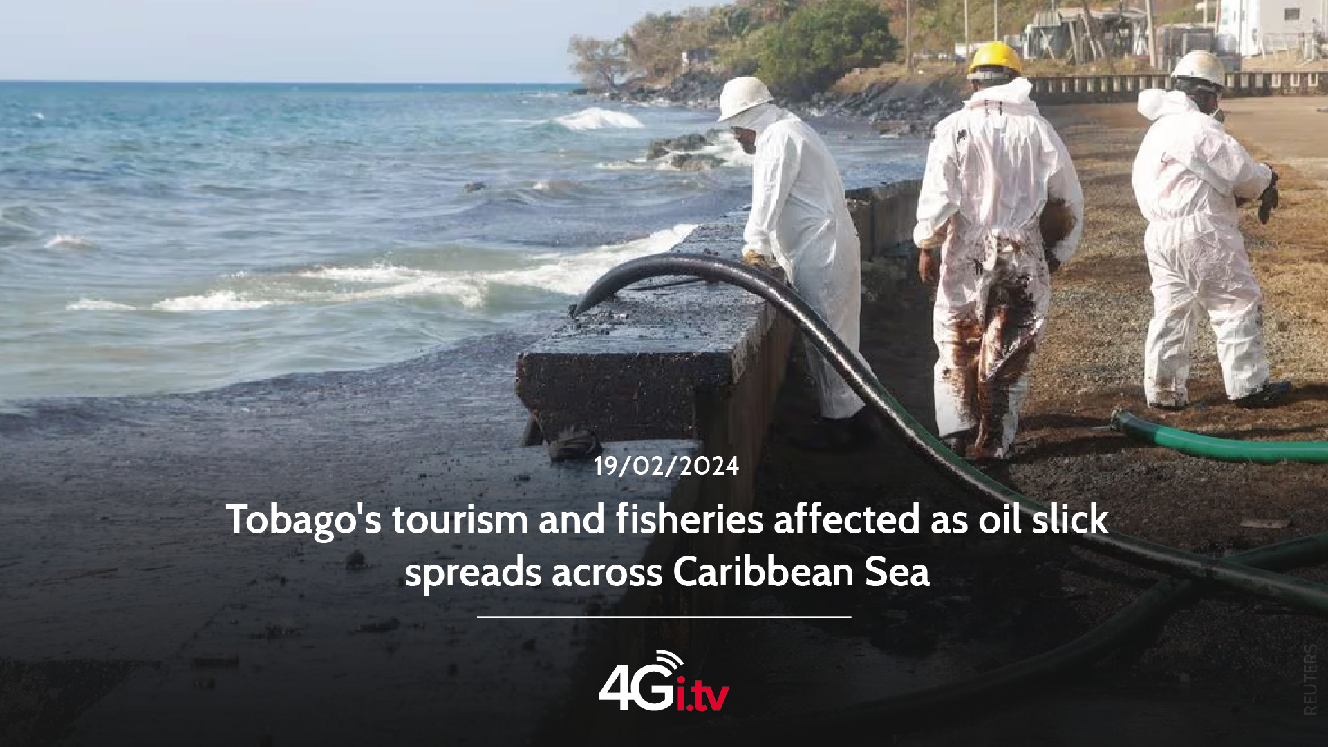 Lee más sobre el artículo Tobago’s tourism and fisheries affected as oil slick spreads across Caribbean Sea 
