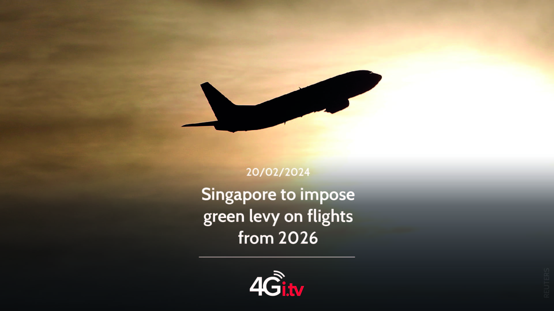 Read more about the article Singapore to impose green levy on flights from 2026 