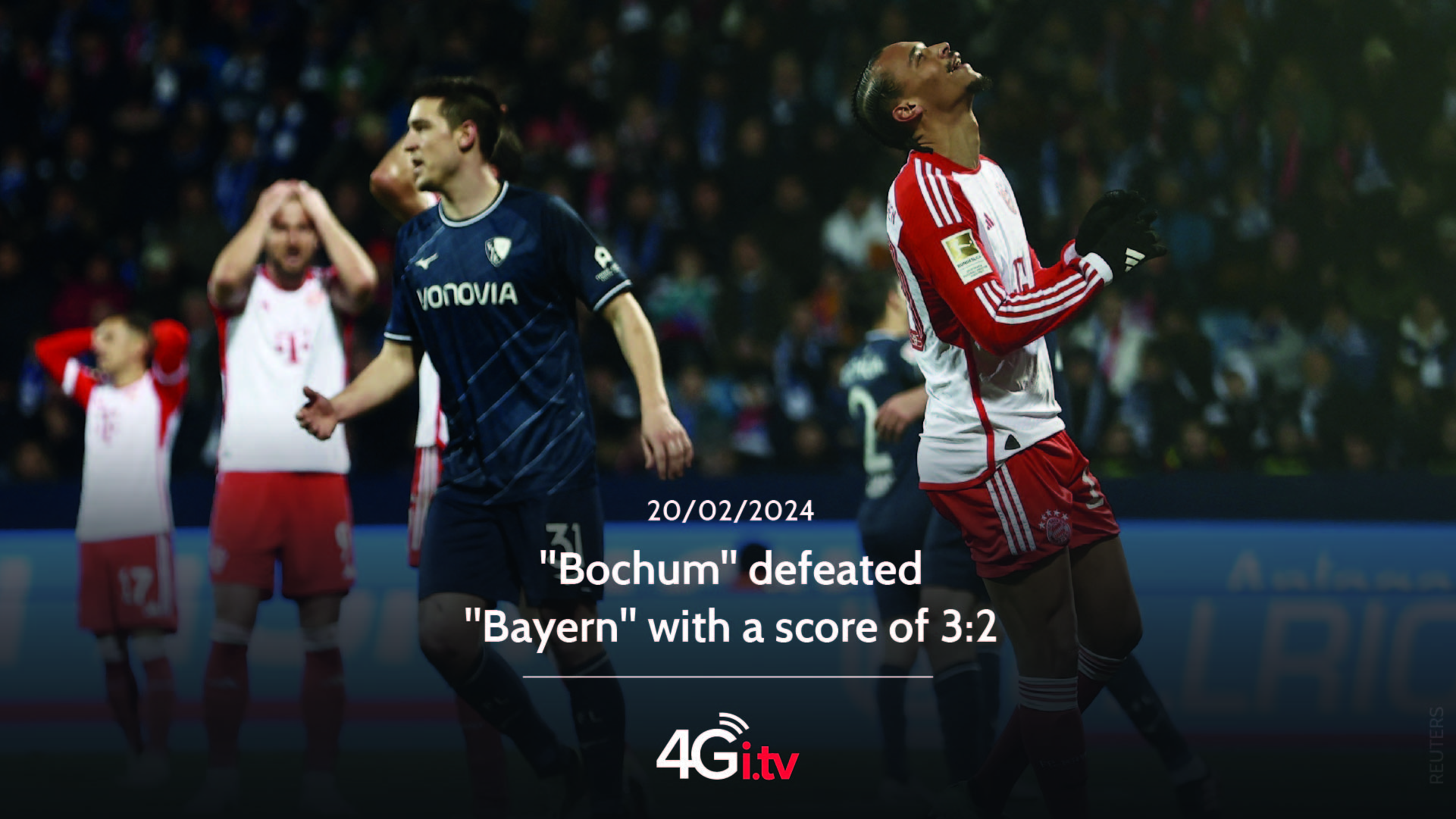 Read more about the article “Bochum” defeated “Bayern” with a score of 3:2 