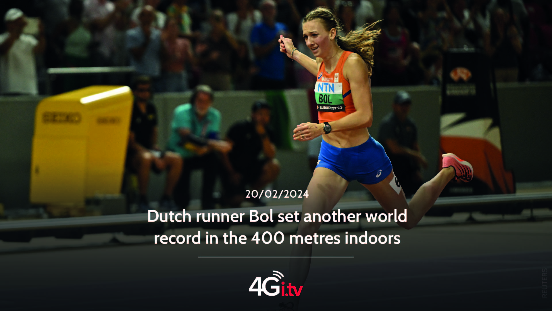 Read more about the article Dutch runner Bol set another world record in the 400 metres indoors