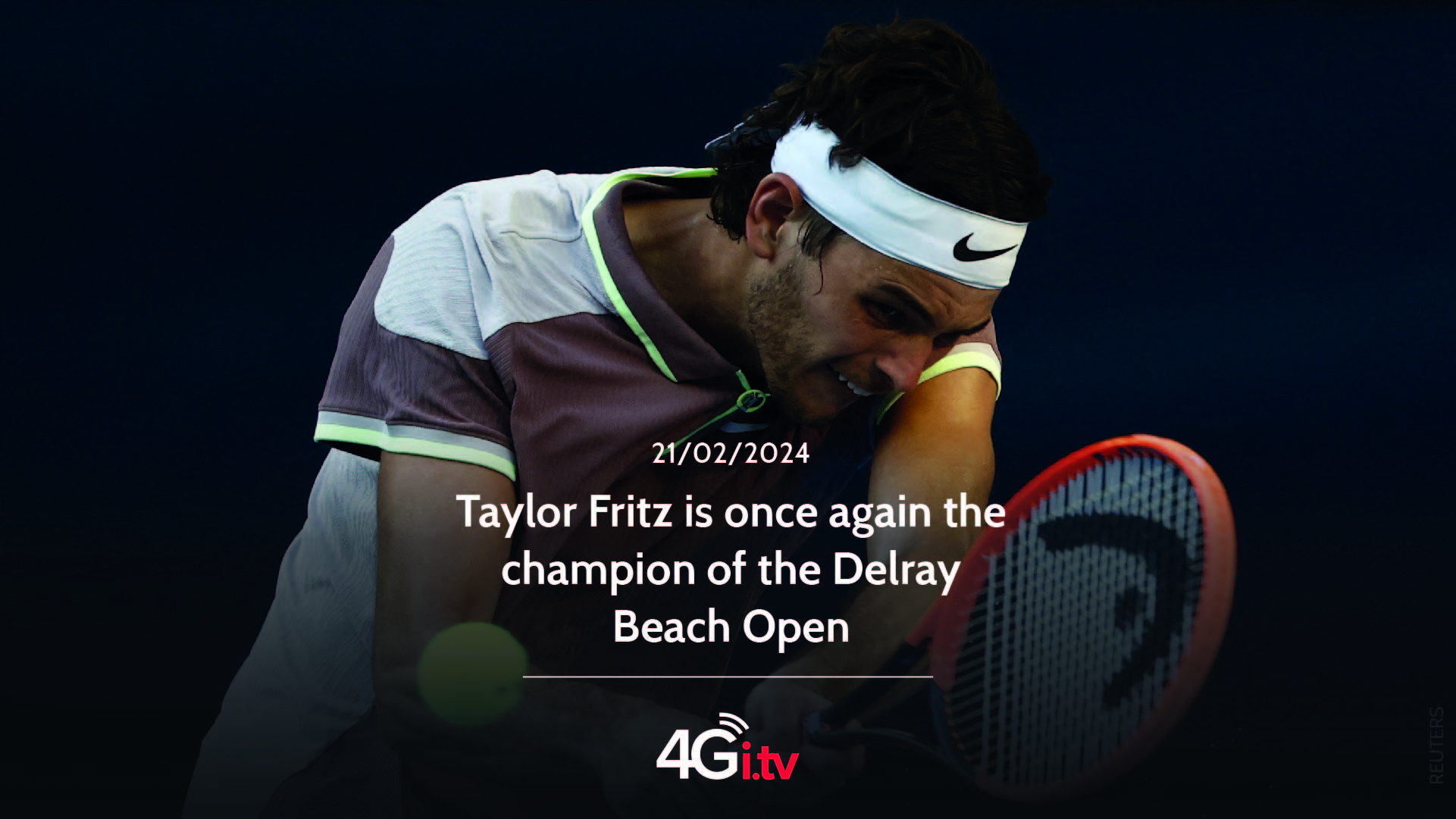 Read more about the article Taylor Fritz is once again the champion of the Delray Beach Open