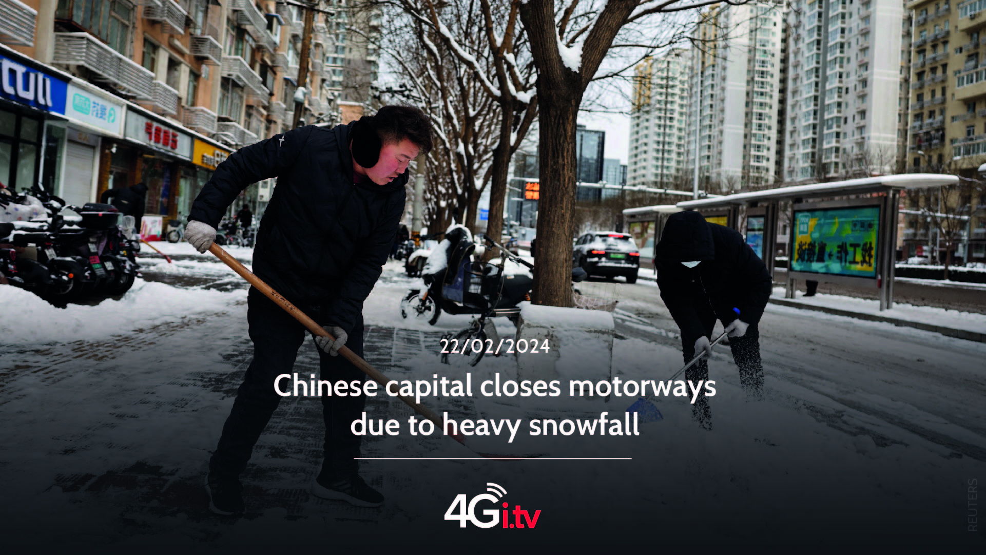 Подробнее о статье Chinese capital closes motorways due to heavy snowfall