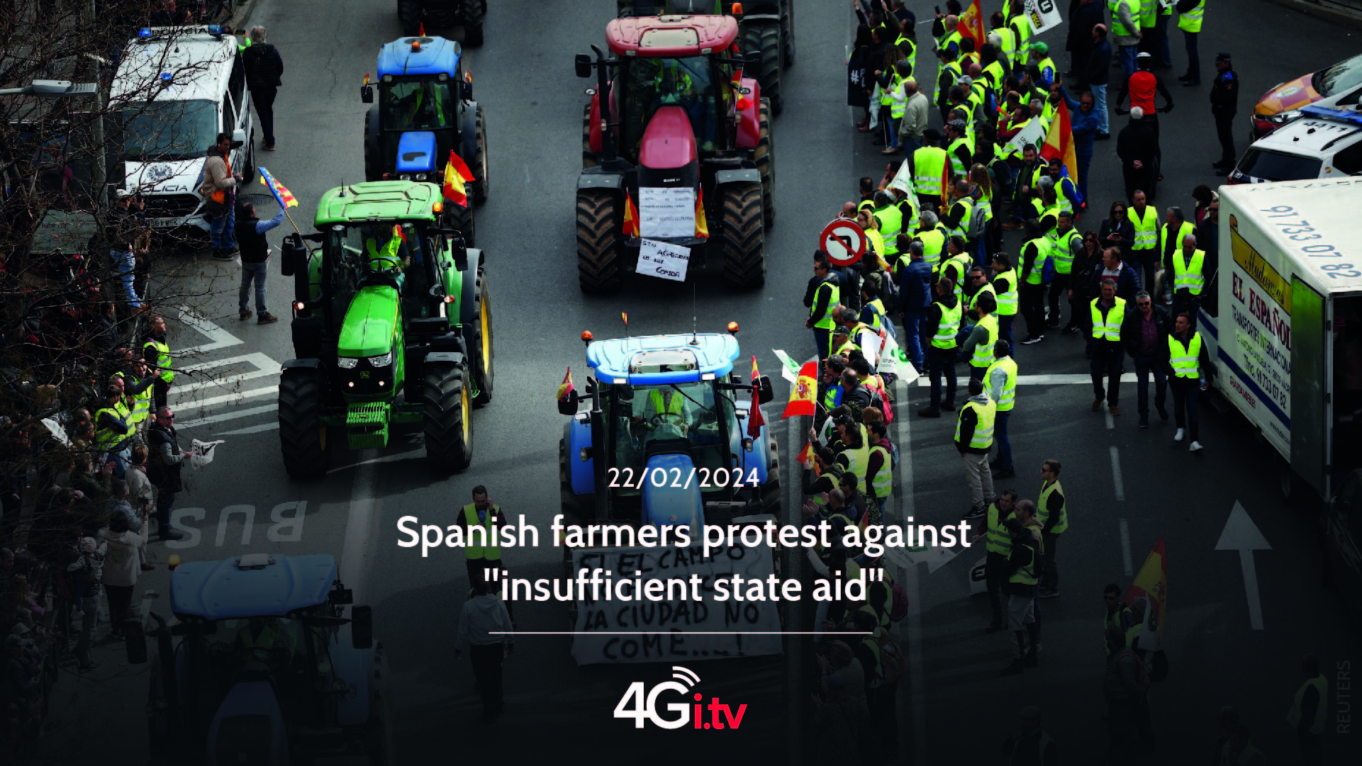 Read more about the article Spanish farmers protest against “insufficient state aid”