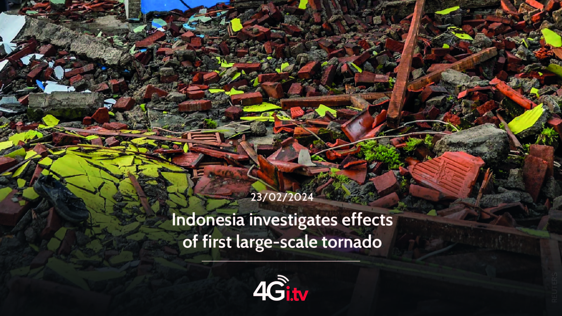 Lesen Sie mehr über den Artikel Indonesia investigates effects of first large-scale tornado