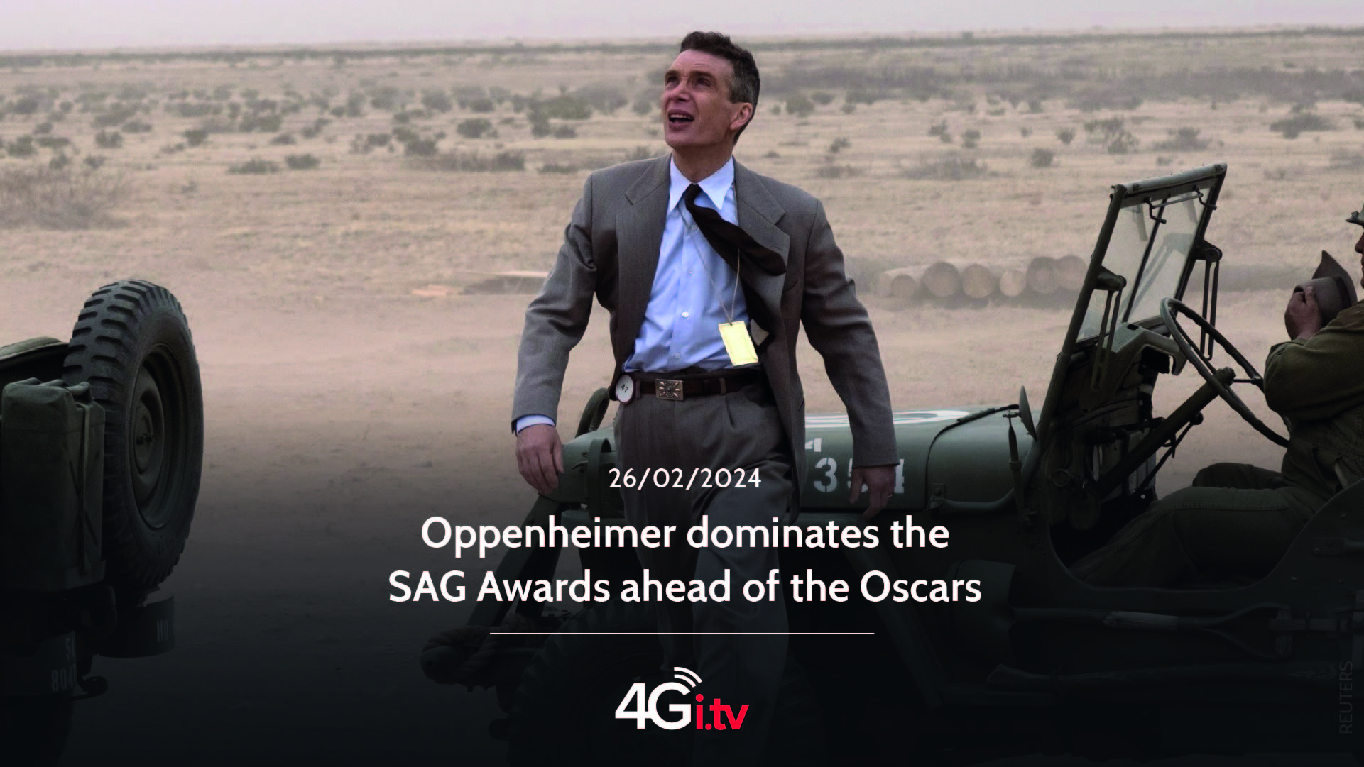 Подробнее о статье Oppenheimer dominates the SAG Awards ahead of the Oscars