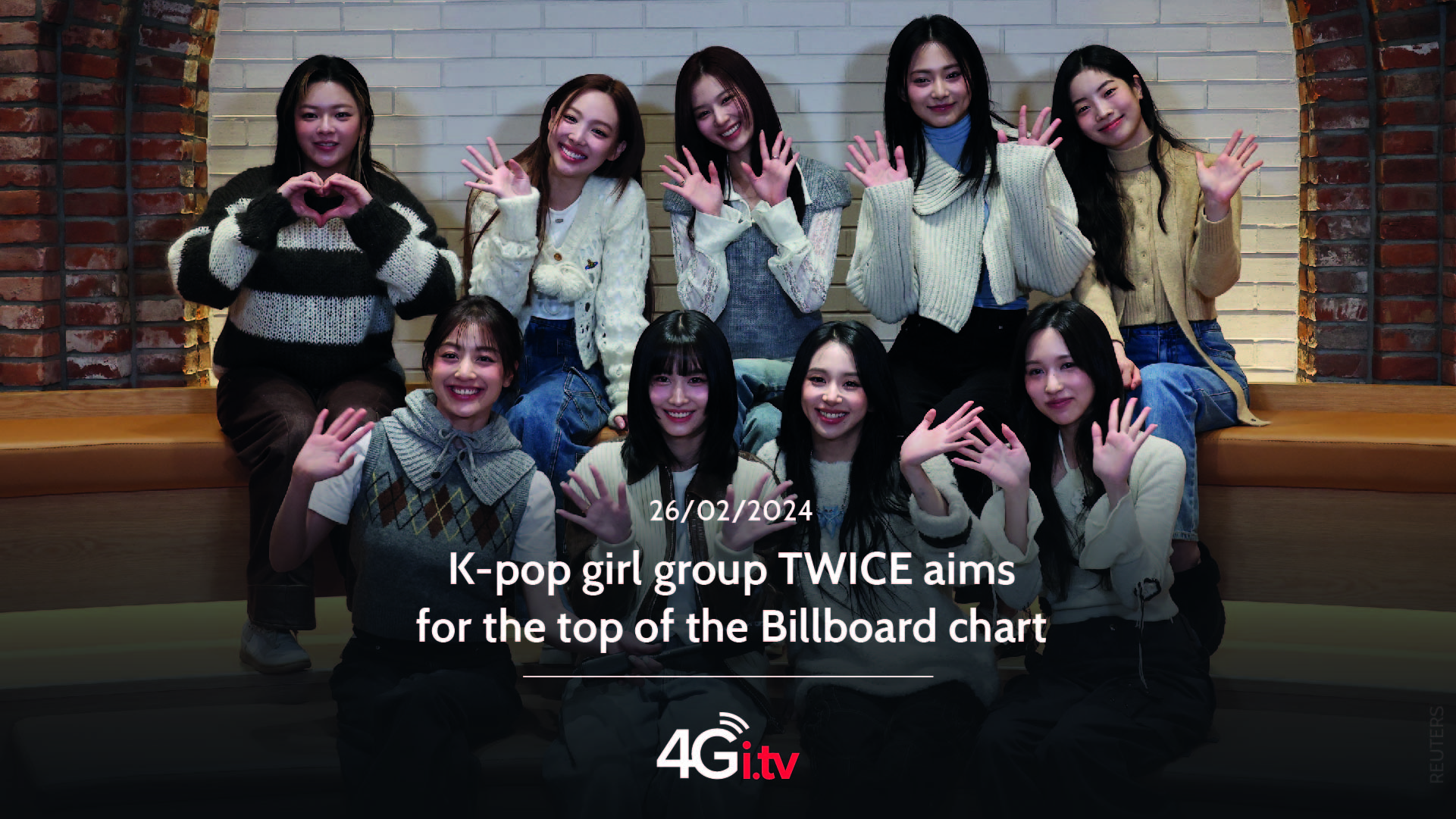 Read more about the article K-pop girl group TWICE aims for the top of the Billboard chart
