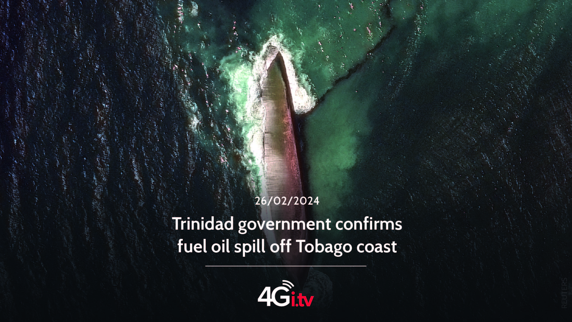 Lesen Sie mehr über den Artikel Trinidad government confirms fuel oil spill off Tobago coast