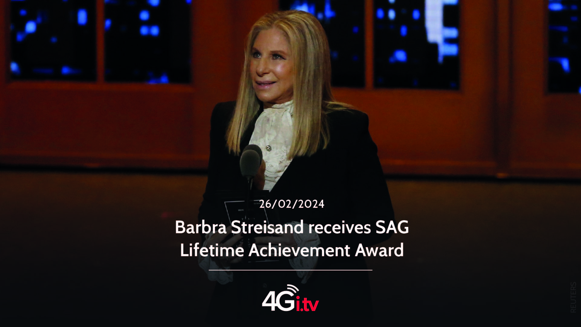 Lee más sobre el artículo Barbra Streisand receives SAG Lifetime Achievement Award