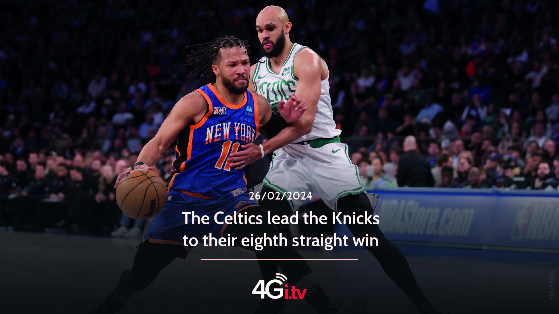 Read more about the article The Celtics lead the Knicks to their eighth straight win