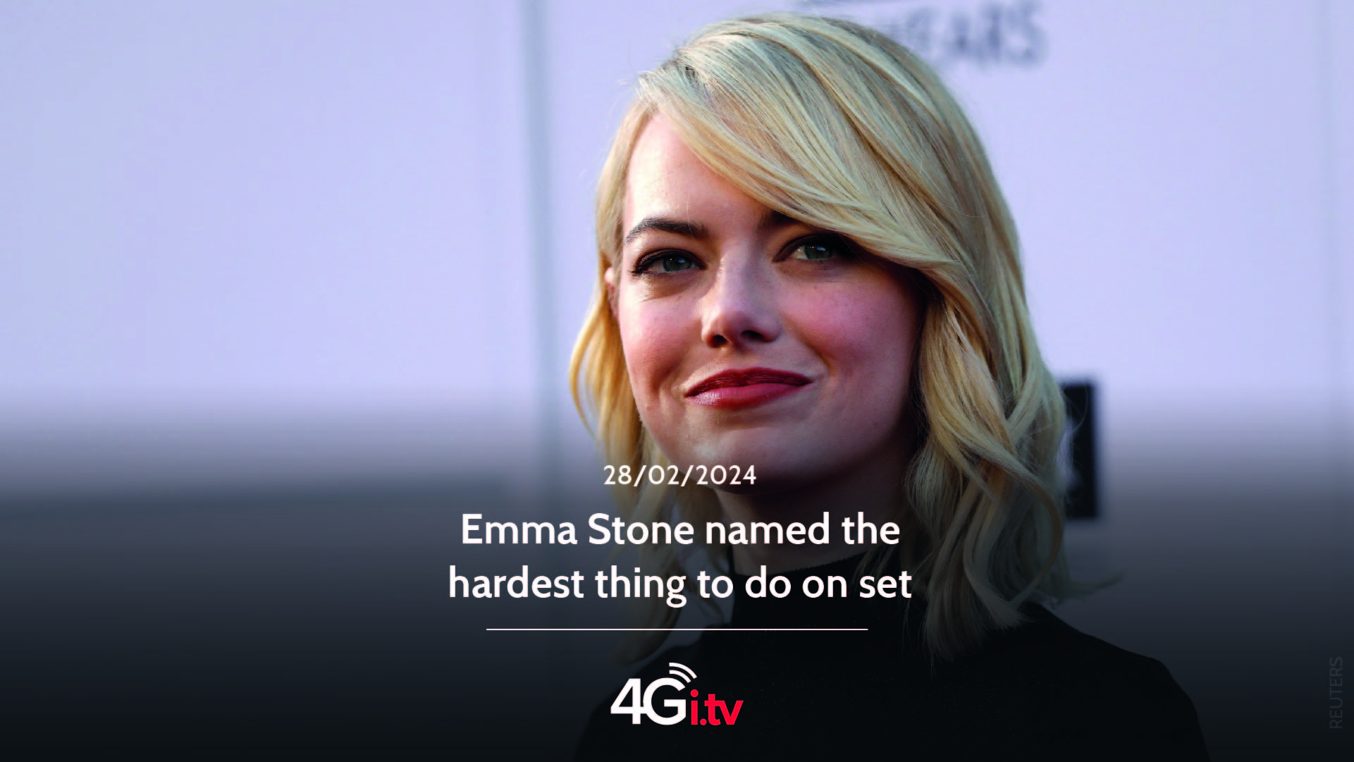 Подробнее о статье Emma Stone named the hardest thing to do on set