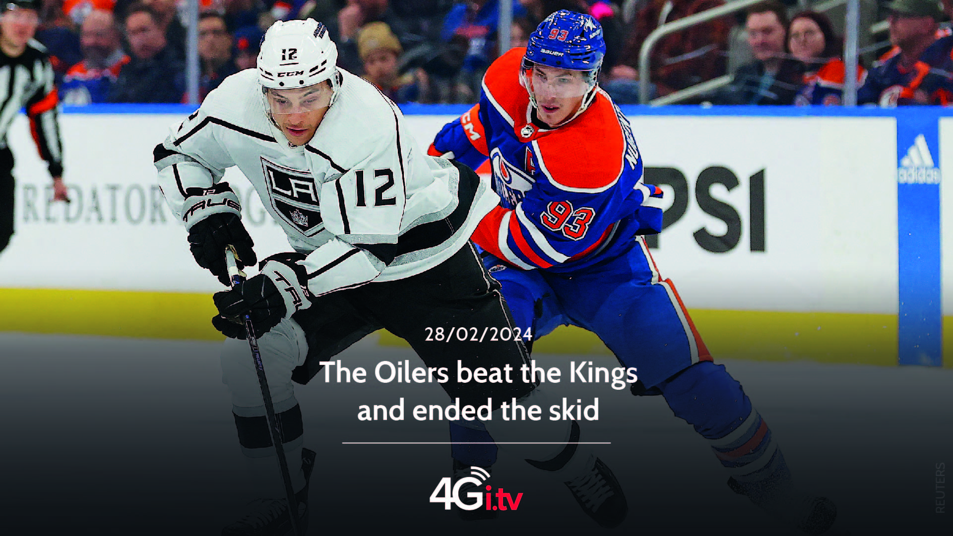 Подробнее о статье The Oilers beat the Kings and ended the skid