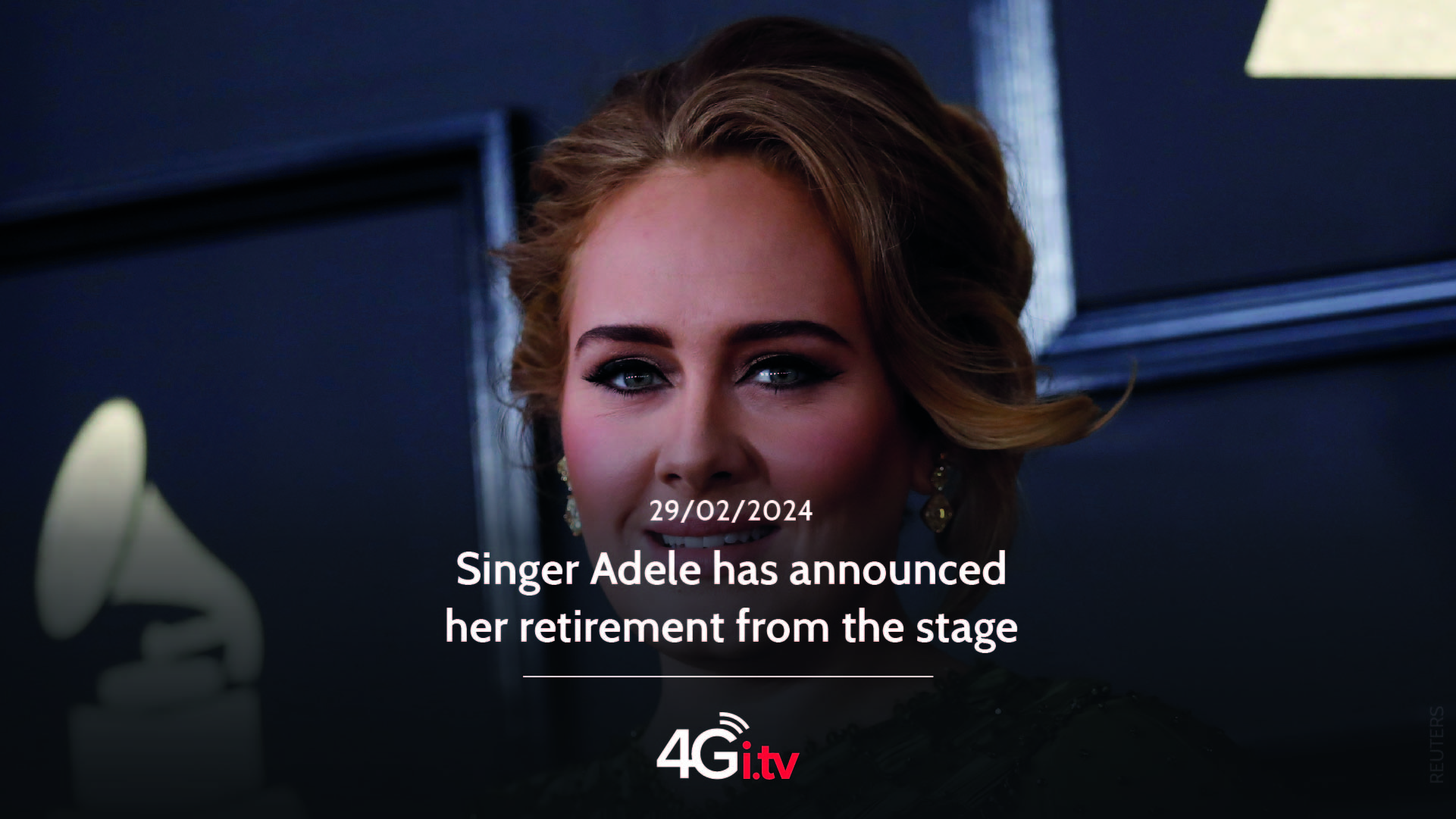 Подробнее о статье Singer Adele has announced her retirement from the stage