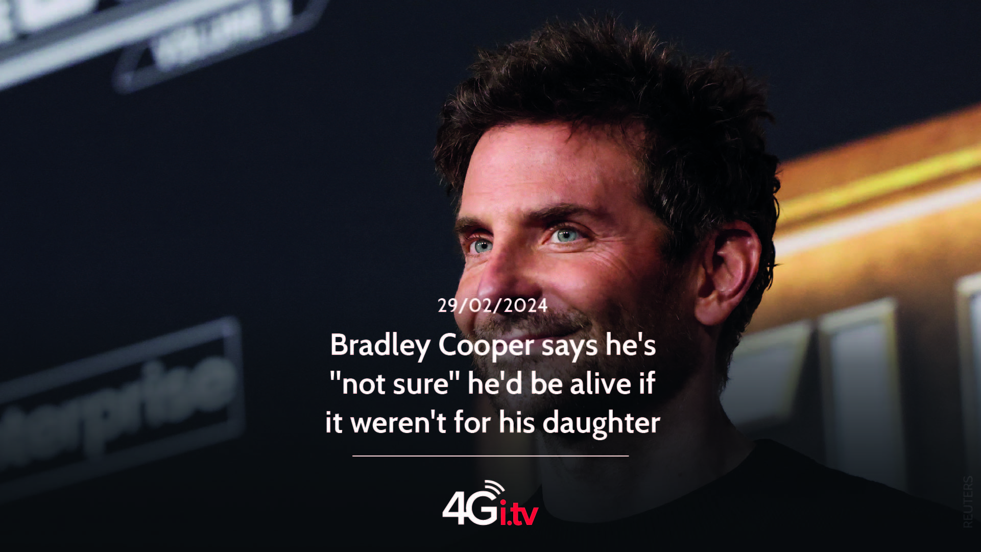 Lee más sobre el artículo Bradley Cooper says he’s “not sure” he’d be alive if it weren’t for his daughter