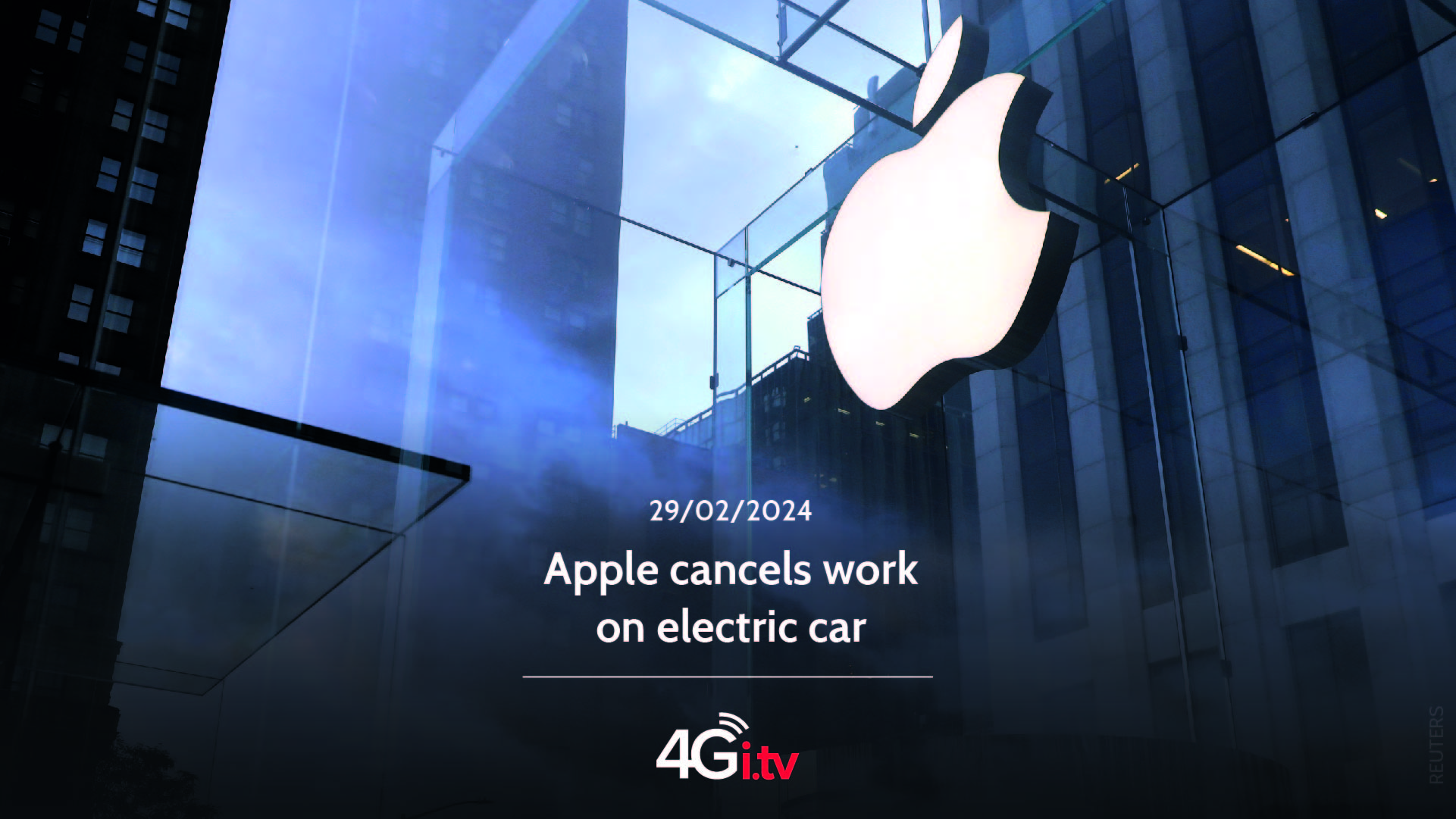 Read more about the article Apple cancels work on electric car