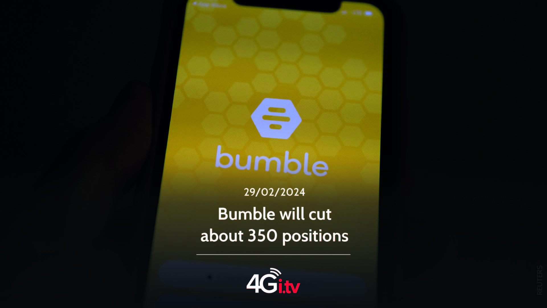Подробнее о статье Bumble will cut about 350 positions 
