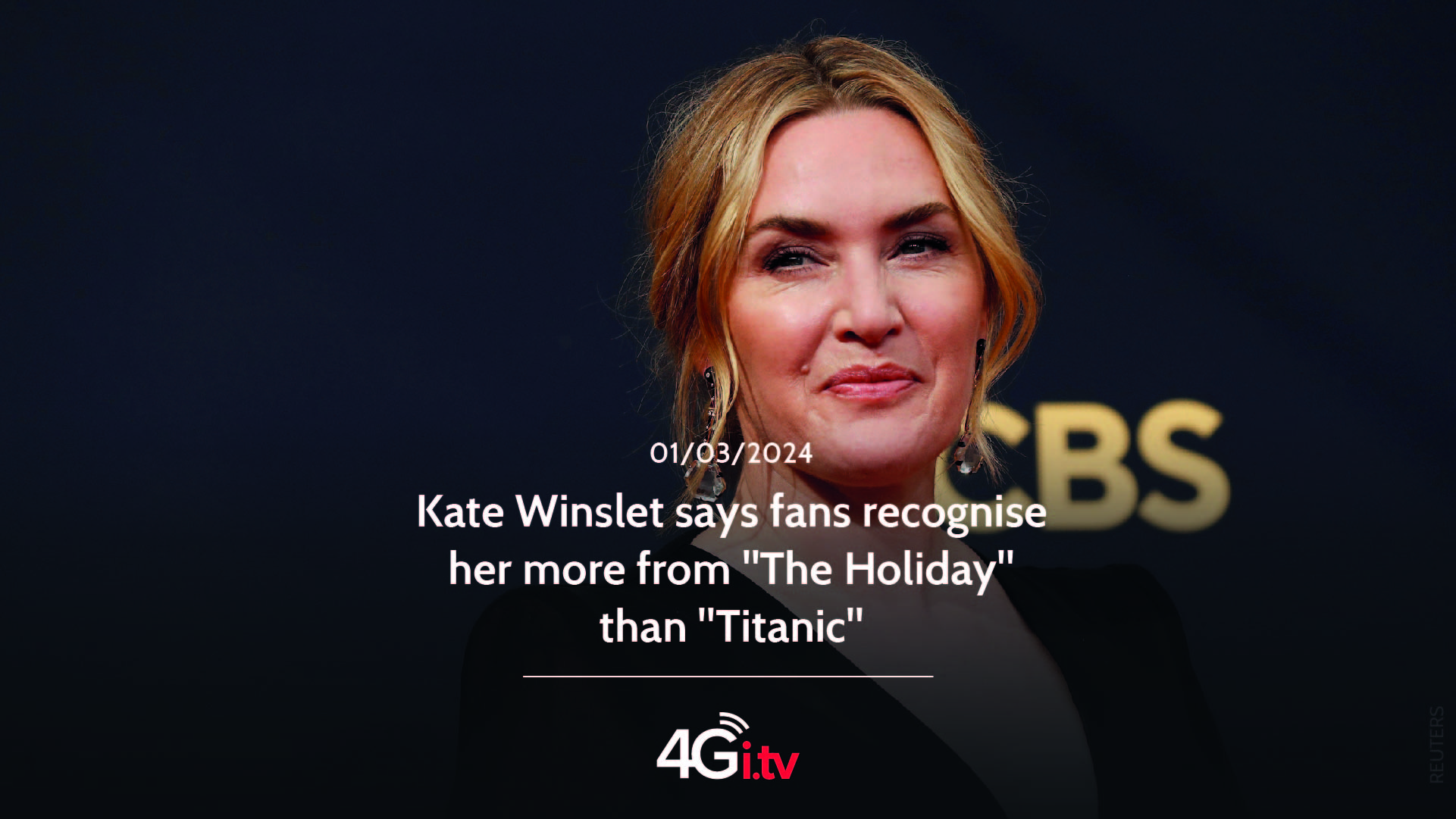 Read more about the article Kate Winslet says fans recognise her more from “The Holiday” than “Titanic”