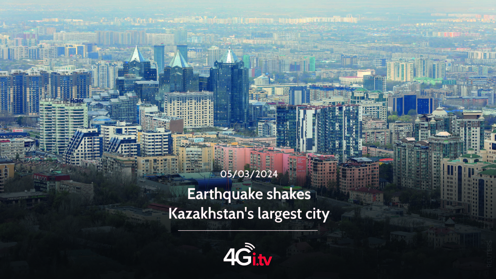 Read more about the article Earthquake shakes Kazakhstan’s largest city