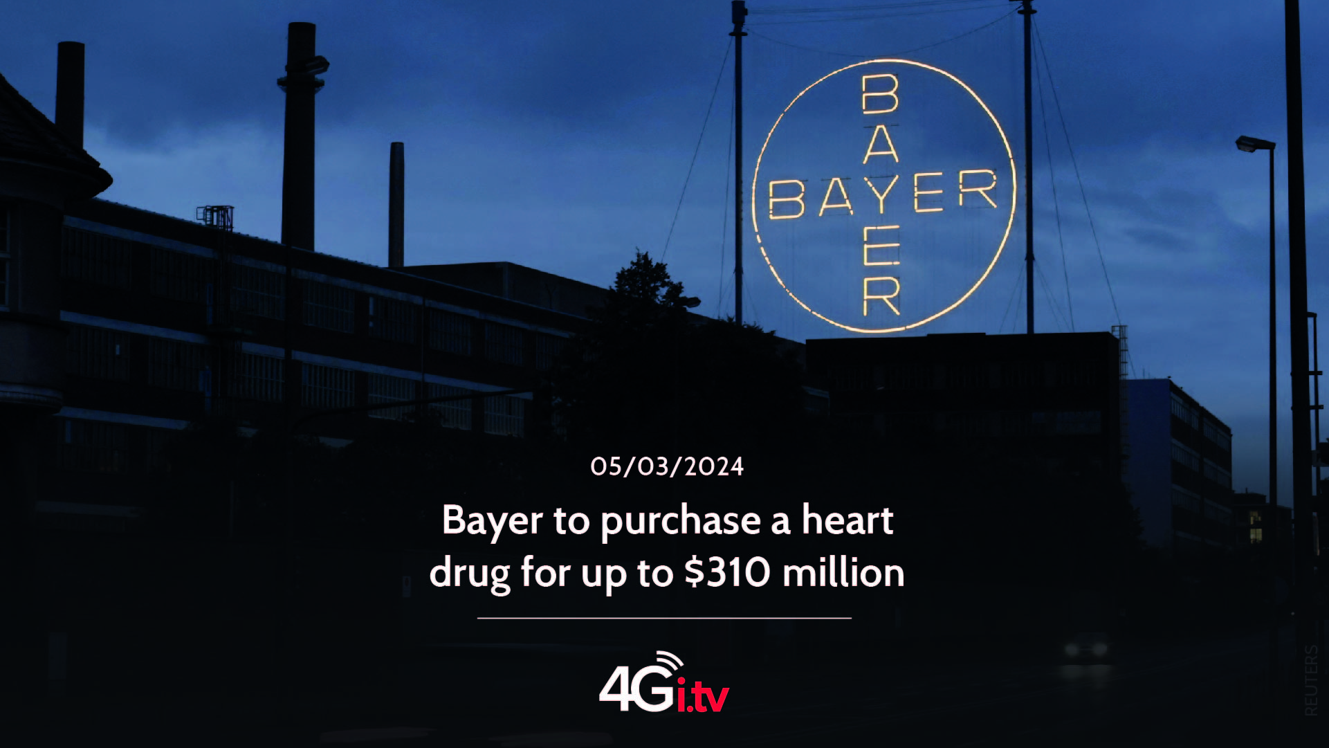 Lee más sobre el artículo Bayer to purchase a heart drug for up to $310 million