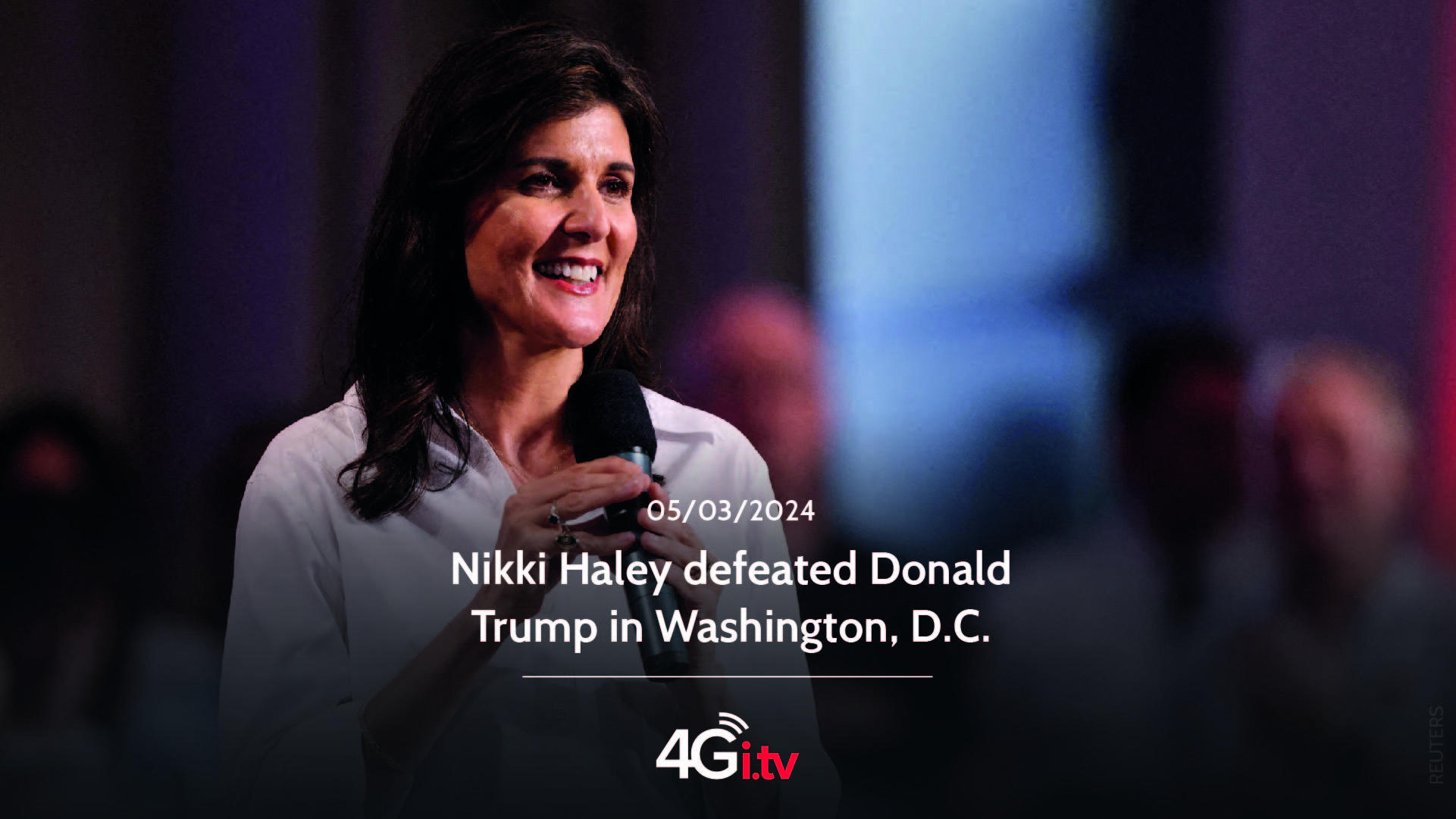 Read more about the article Nikki Haley defeated Donald Trump in Washington, D.C.