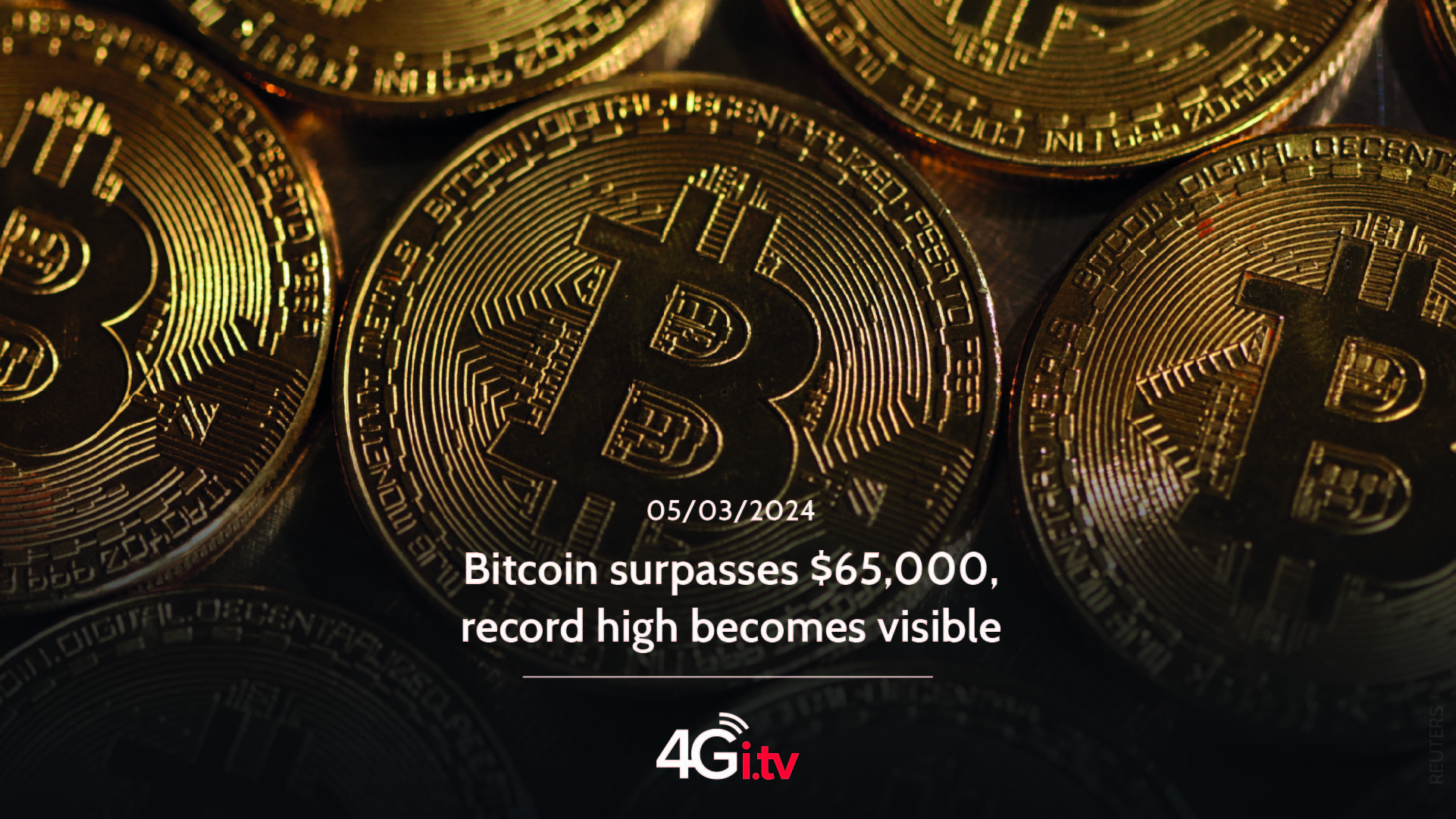 Read more about the article Bitcoin surpasses $65,000, record high becomes visible 