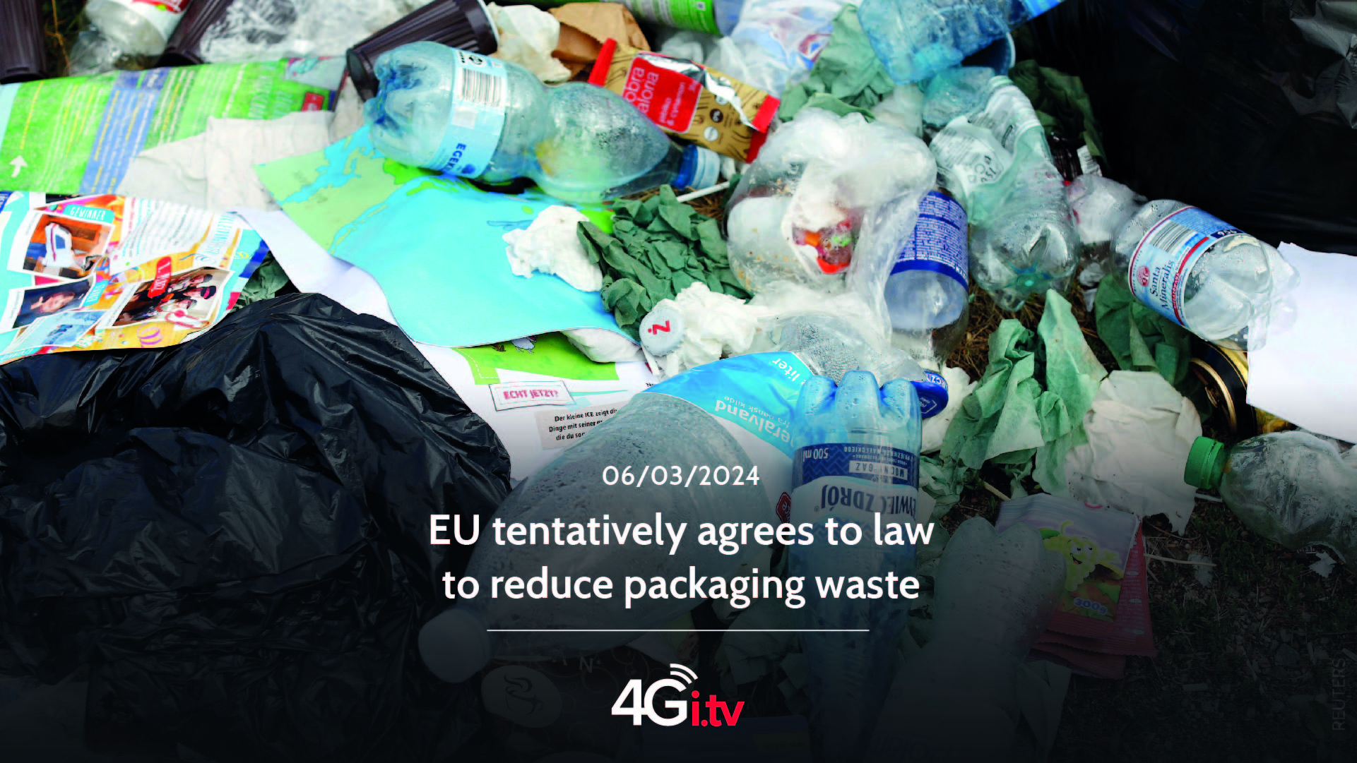 Read more about the article EU tentatively agrees to law to reduce packaging waste