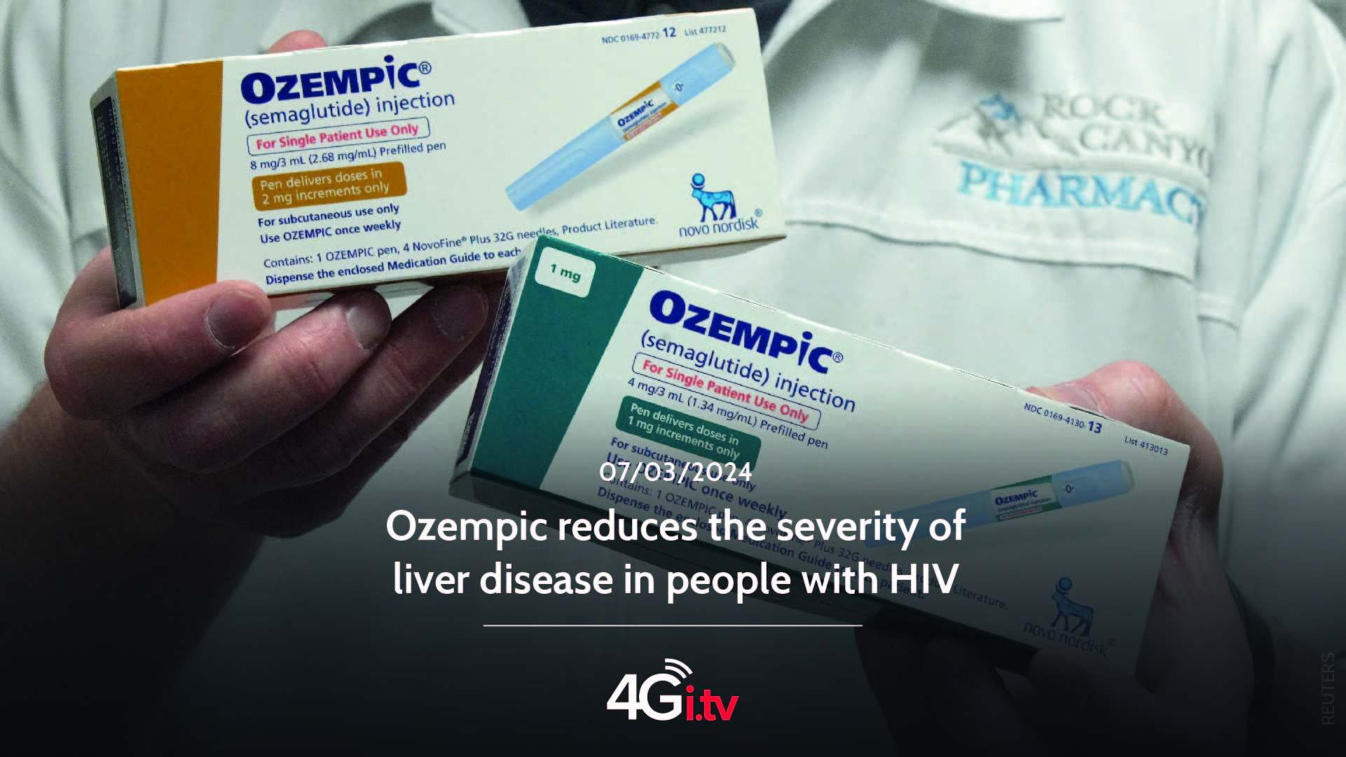 Read more about the article Ozempic reduces the severity of liver disease in people with HIV