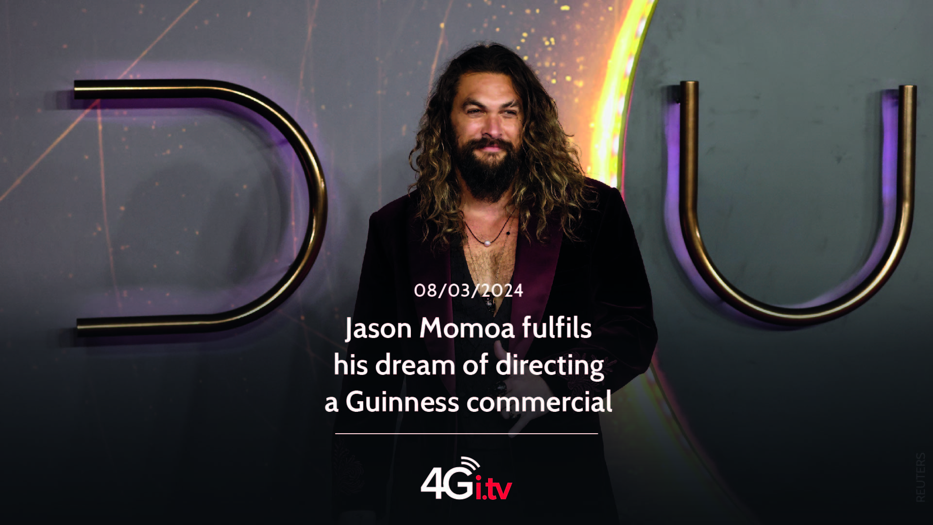 Подробнее о статье Jason Momoa fulfils his dream of directing a Guinness commercial