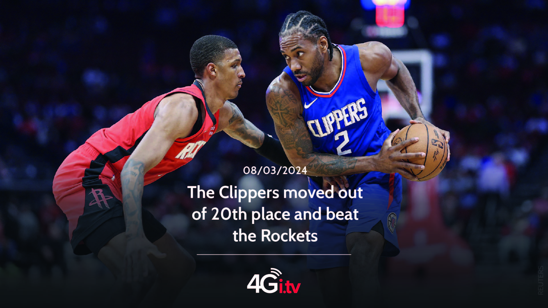Read more about the article The Clippers moved out of 20th place and beat the Rockets 