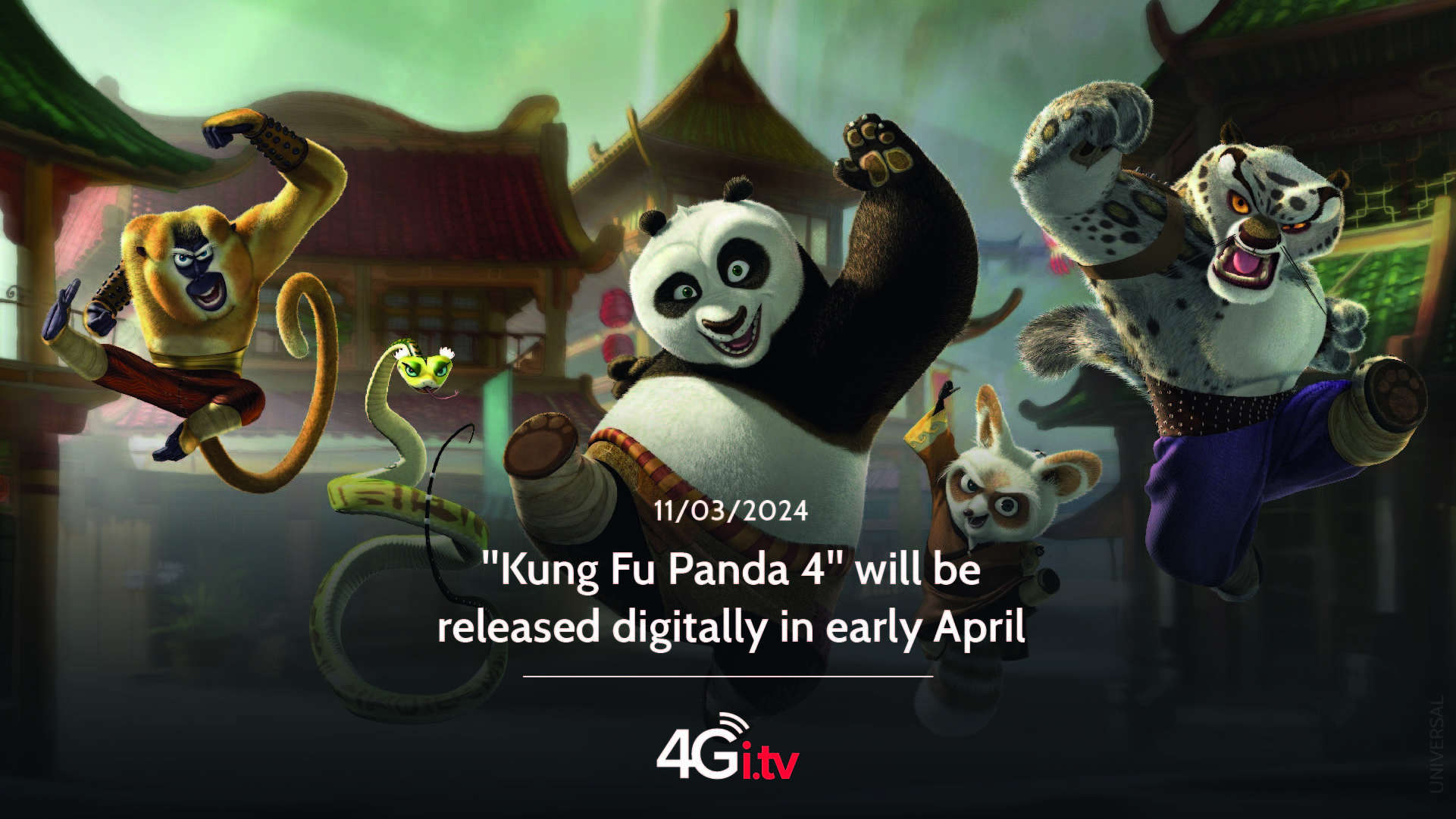 Read more about the article “Kung Fu Panda 4” will be released digitally in early April