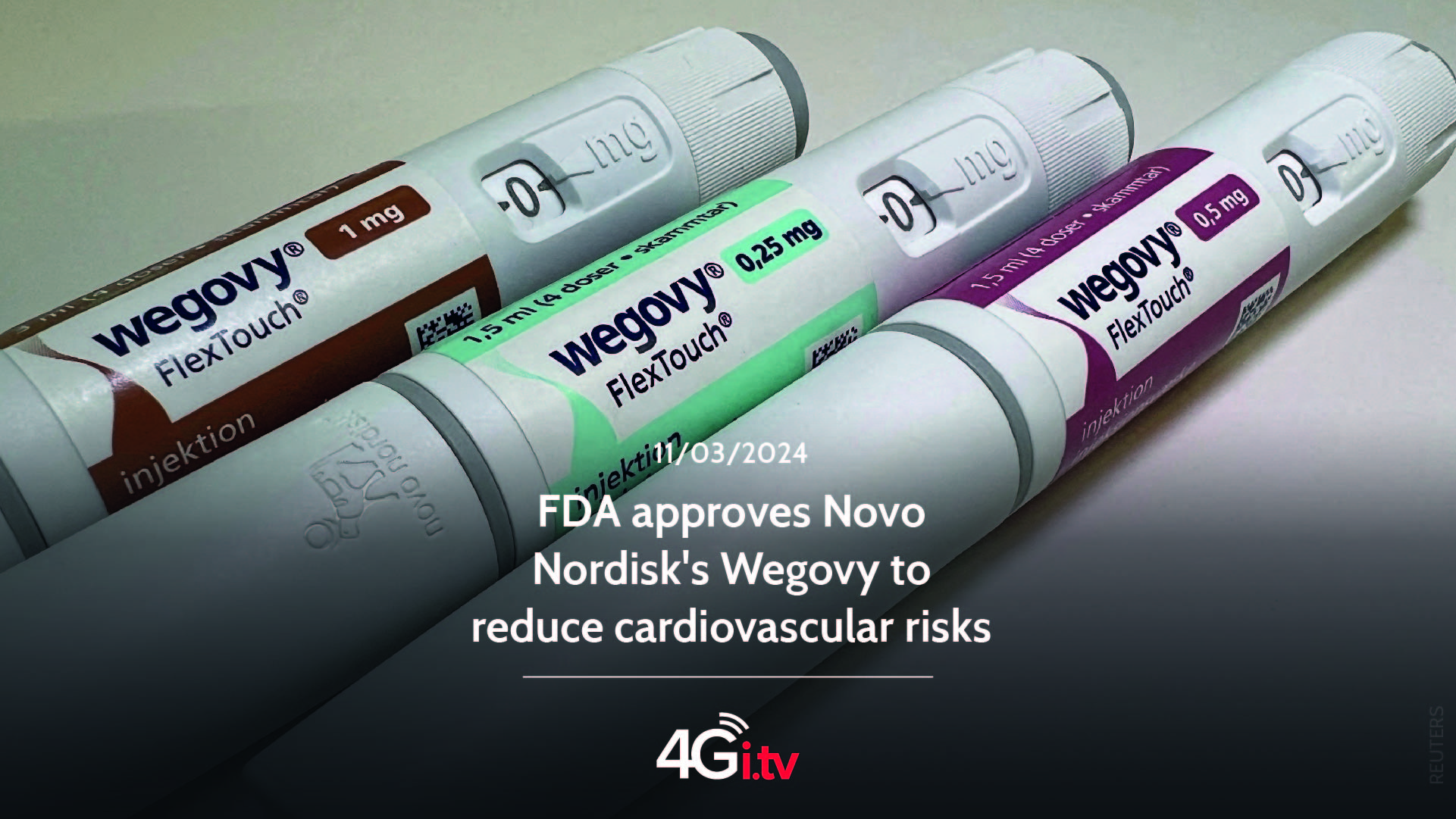 Read more about the article FDA approves Novo Nordisk’s Wegovy to reduce cardiovascular risks