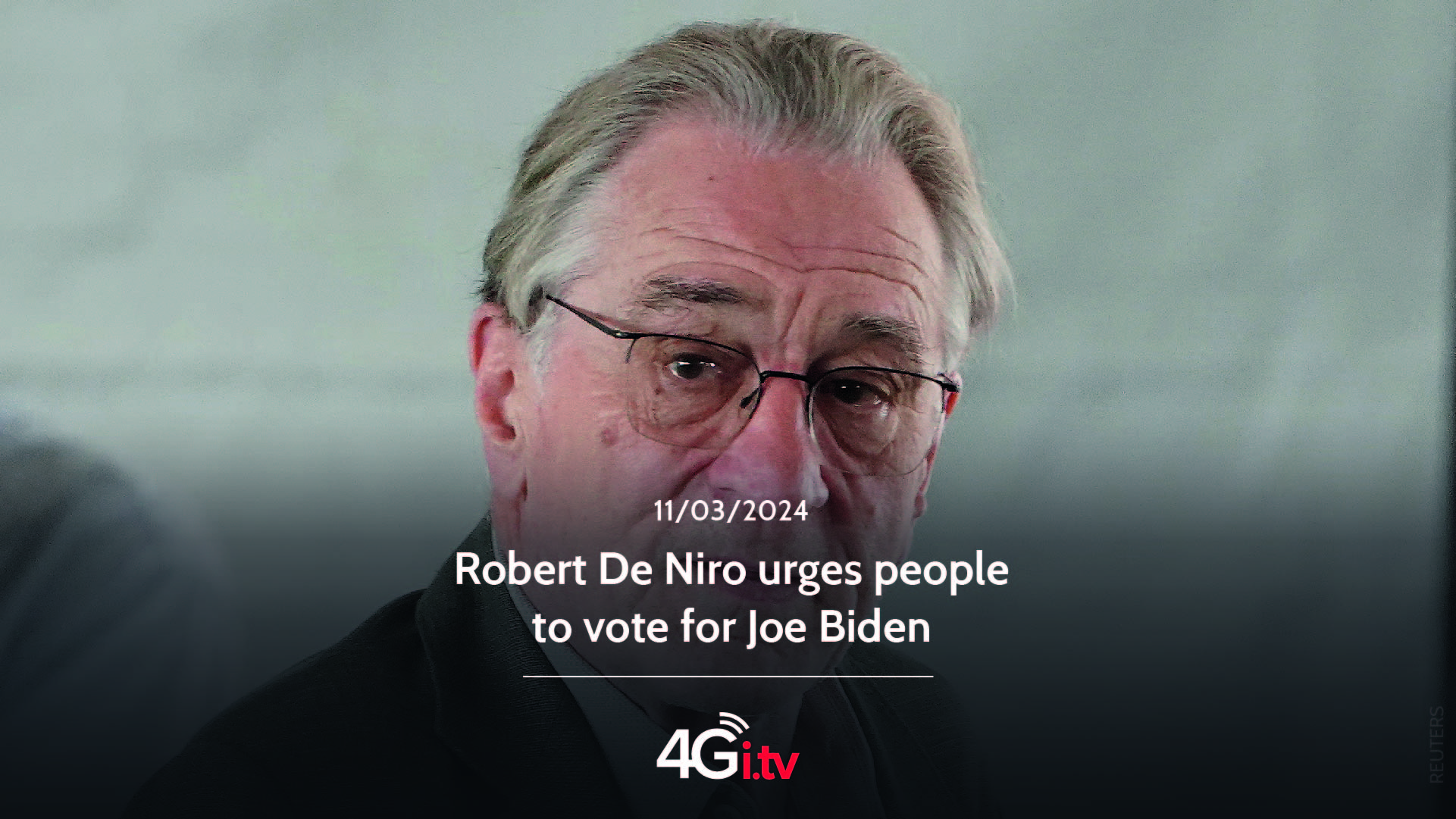 Read more about the article Robert De Niro urges people to vote for Joe Biden