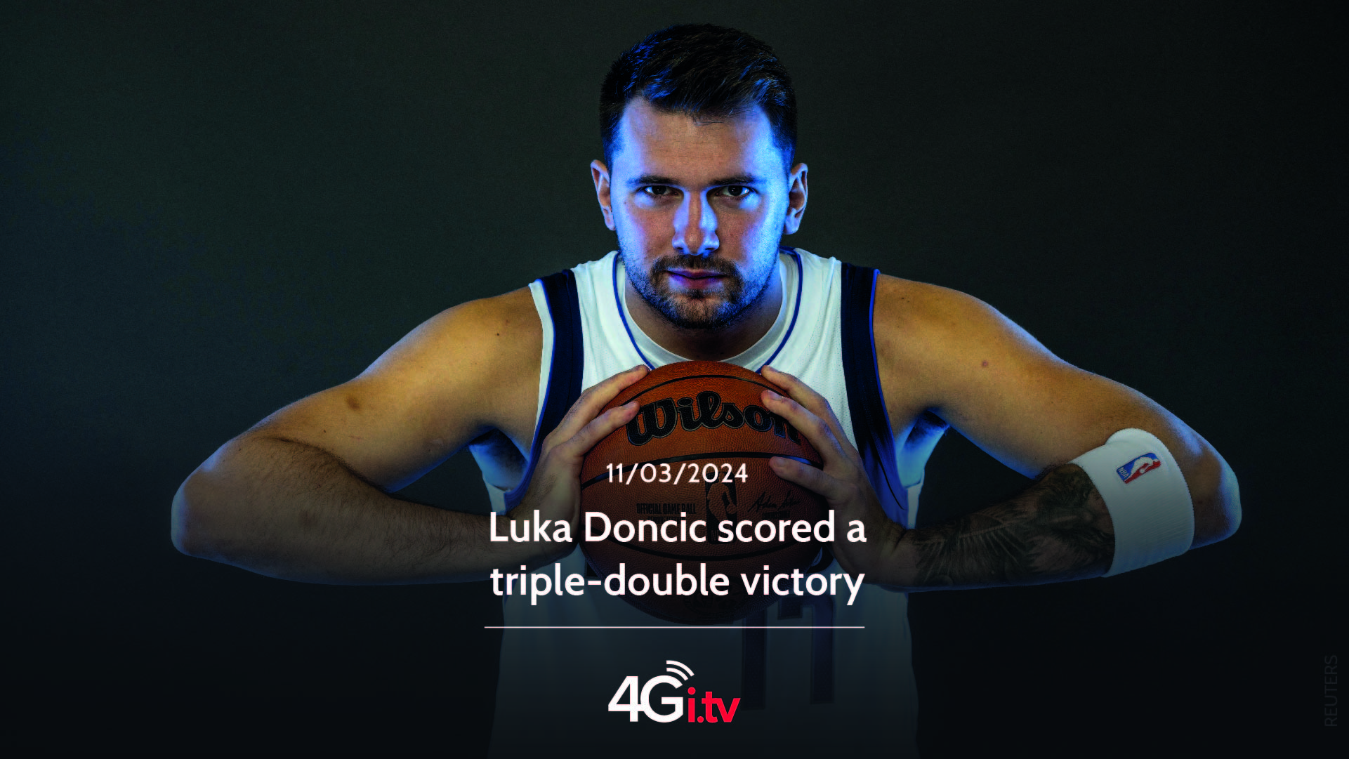 Read more about the article Luka Doncic scored a triple-double victory 