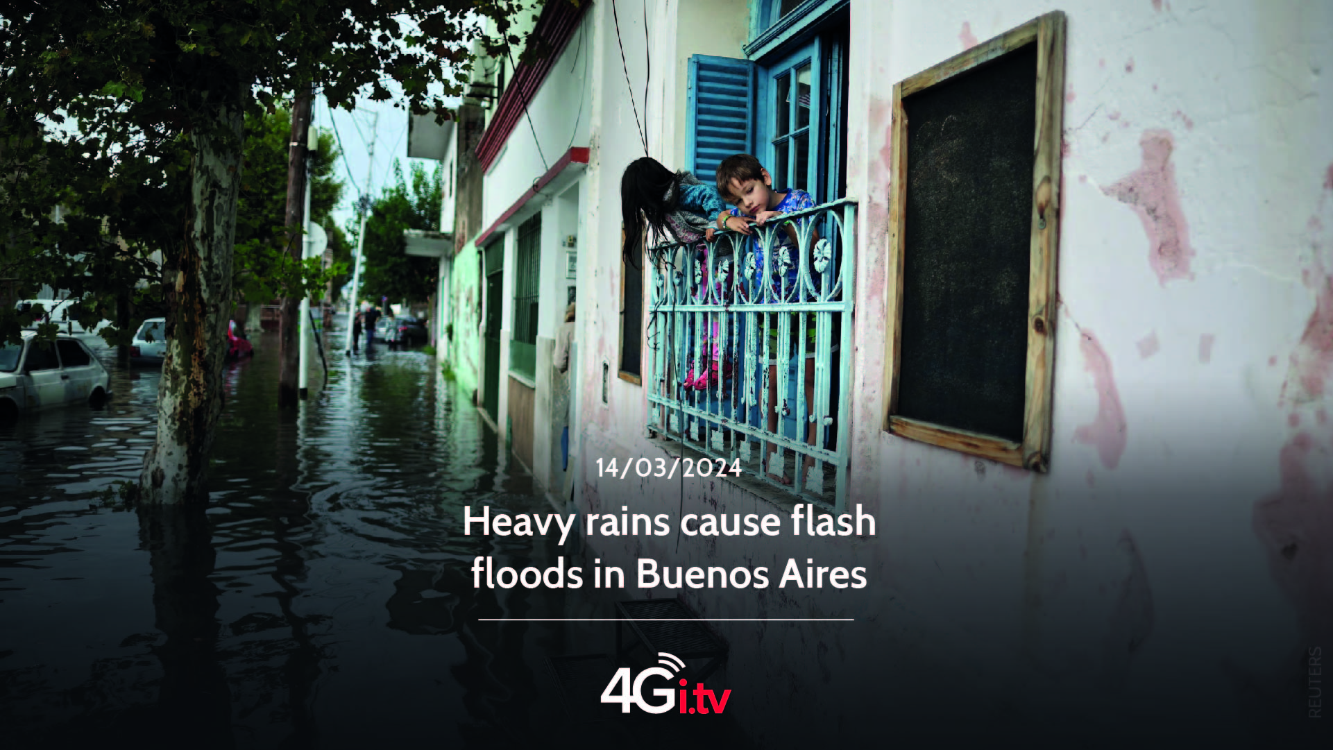 Подробнее о статье Heavy rains cause flash floods in Buenos Aires