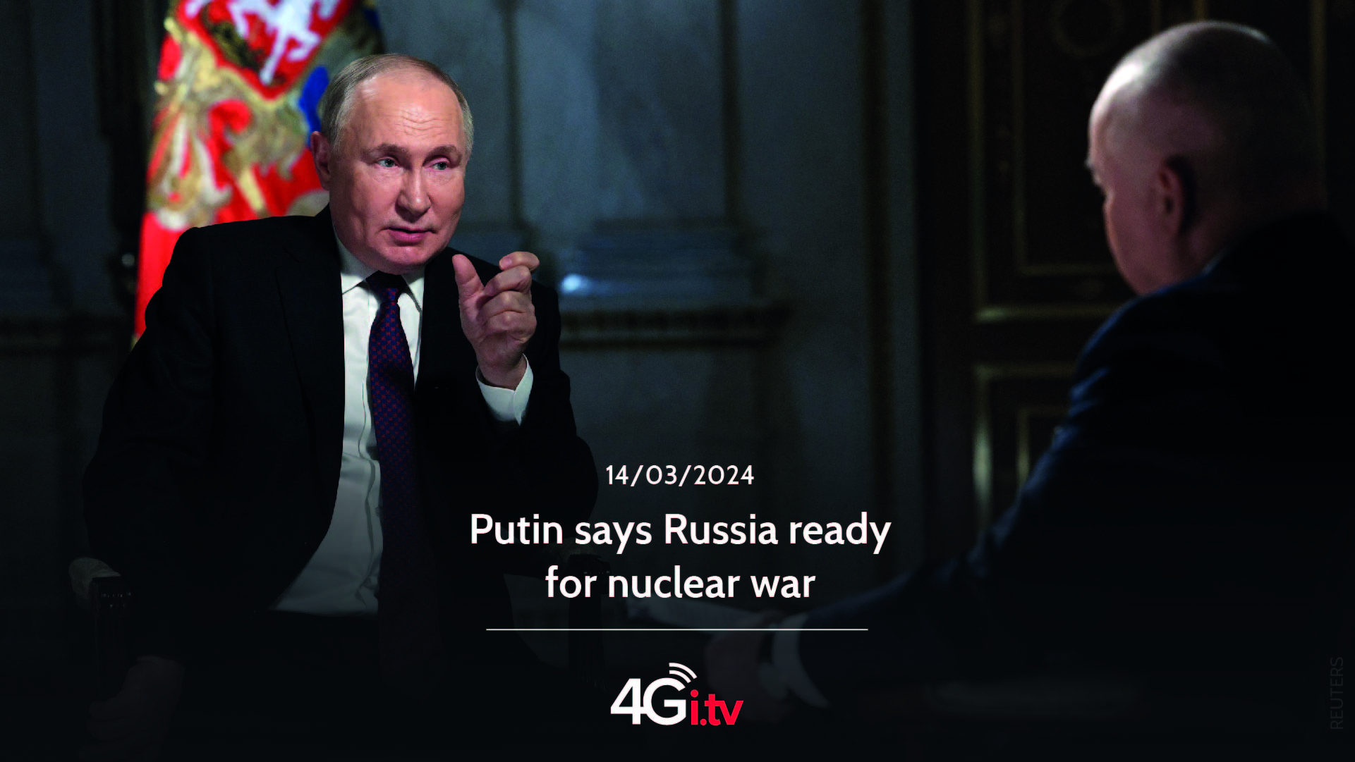 Read more about the article Putin says Russia ready for nuclear war
