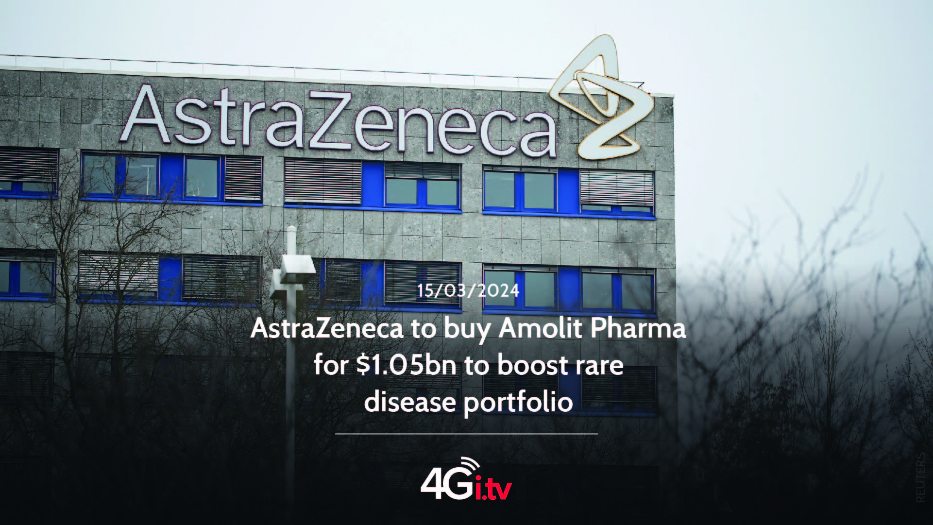 Lee más sobre el artículo AstraZeneca to buy Amolit Pharma for $1.05bn to boost rare disease portfolio