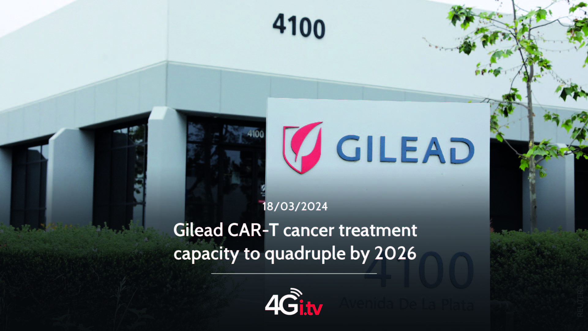 Подробнее о статье Gilead CAR-T cancer treatment capacity to quadruple by 2026