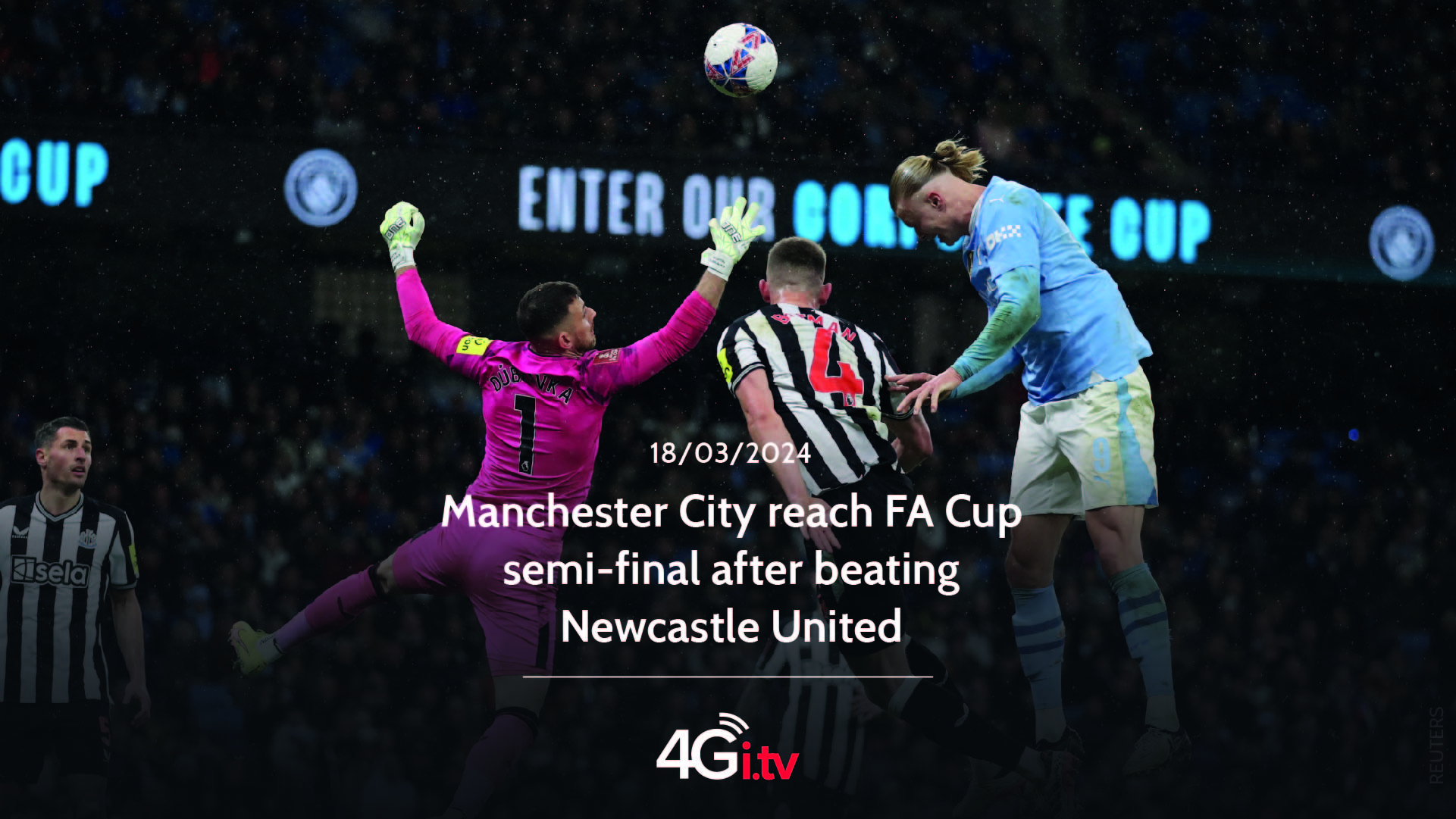 Подробнее о статье Manchester City reach FA Cup semi-final after beating Newcastle United