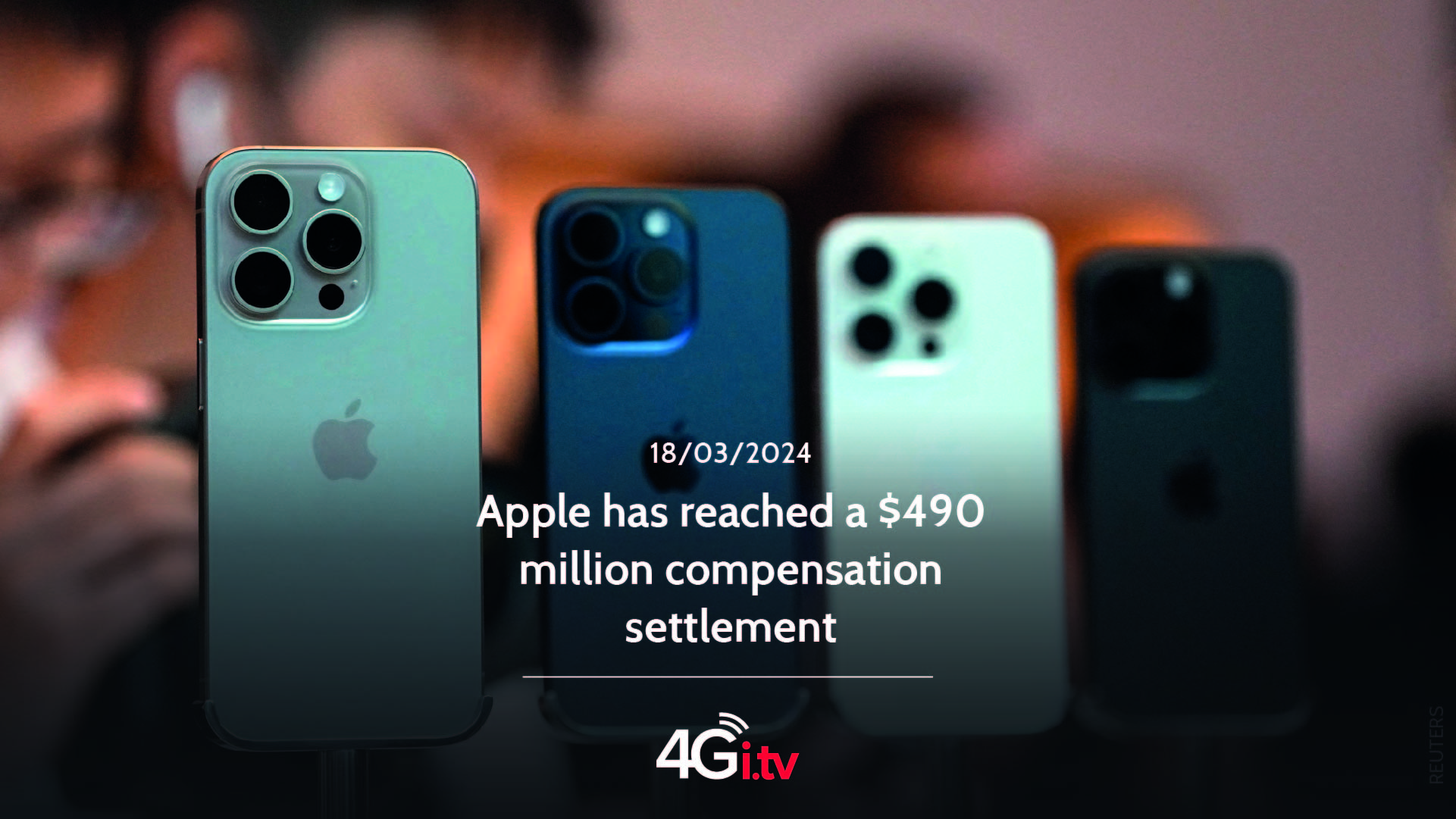 Read more about the article Apple has reached a $490 million compensation settlement