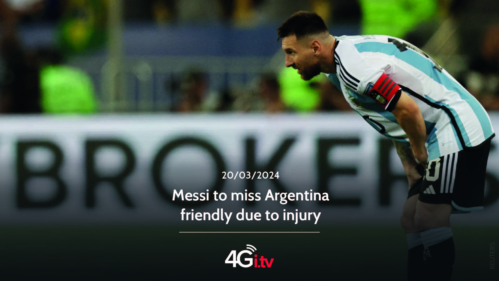 Read more about the article Messi to miss Argentina friendly due to injury