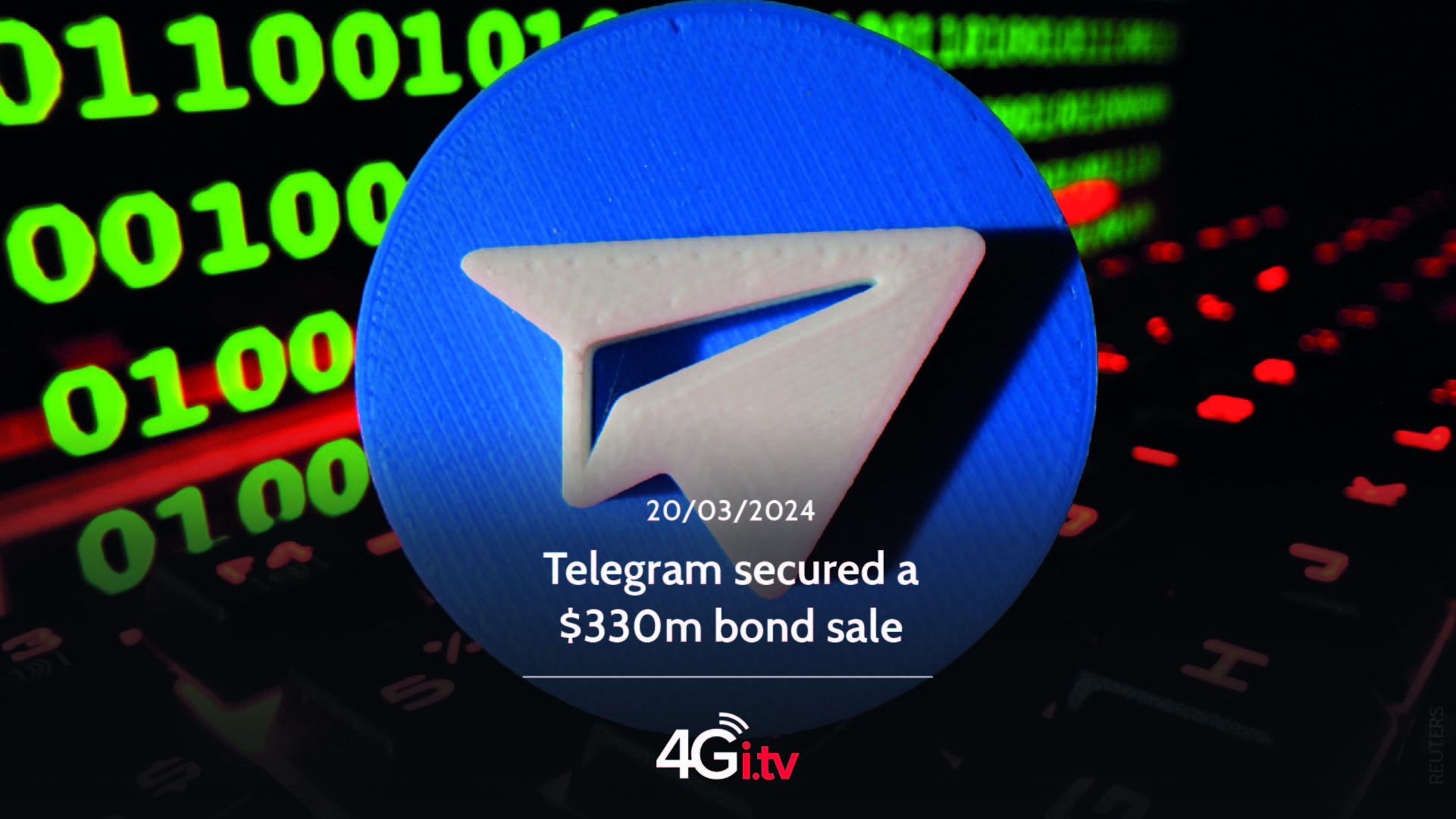 Read more about the article Telegram secured a $330m bond sale