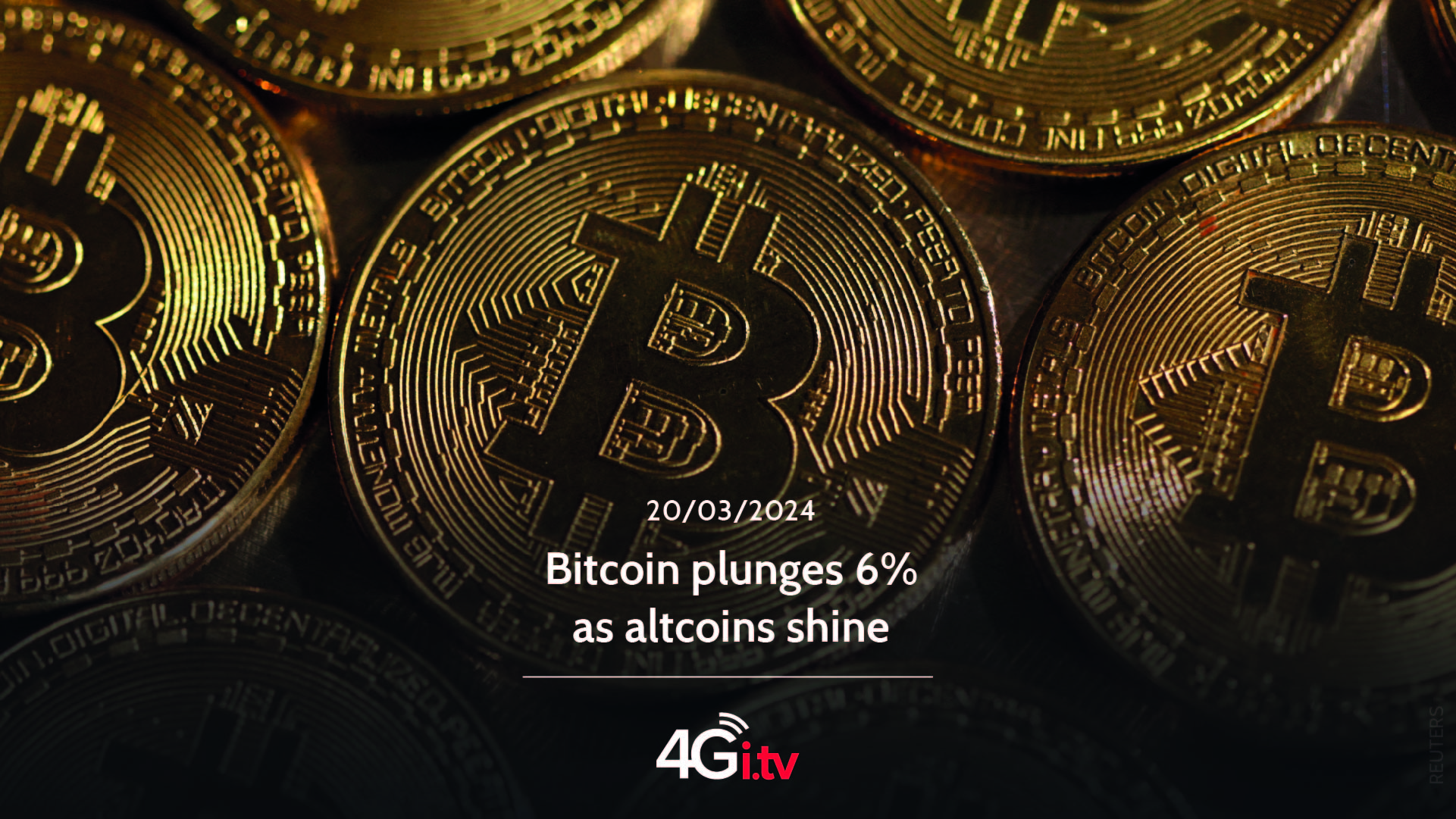 Lee más sobre el artículo Bitcoin plunges 6% as altcoins shine