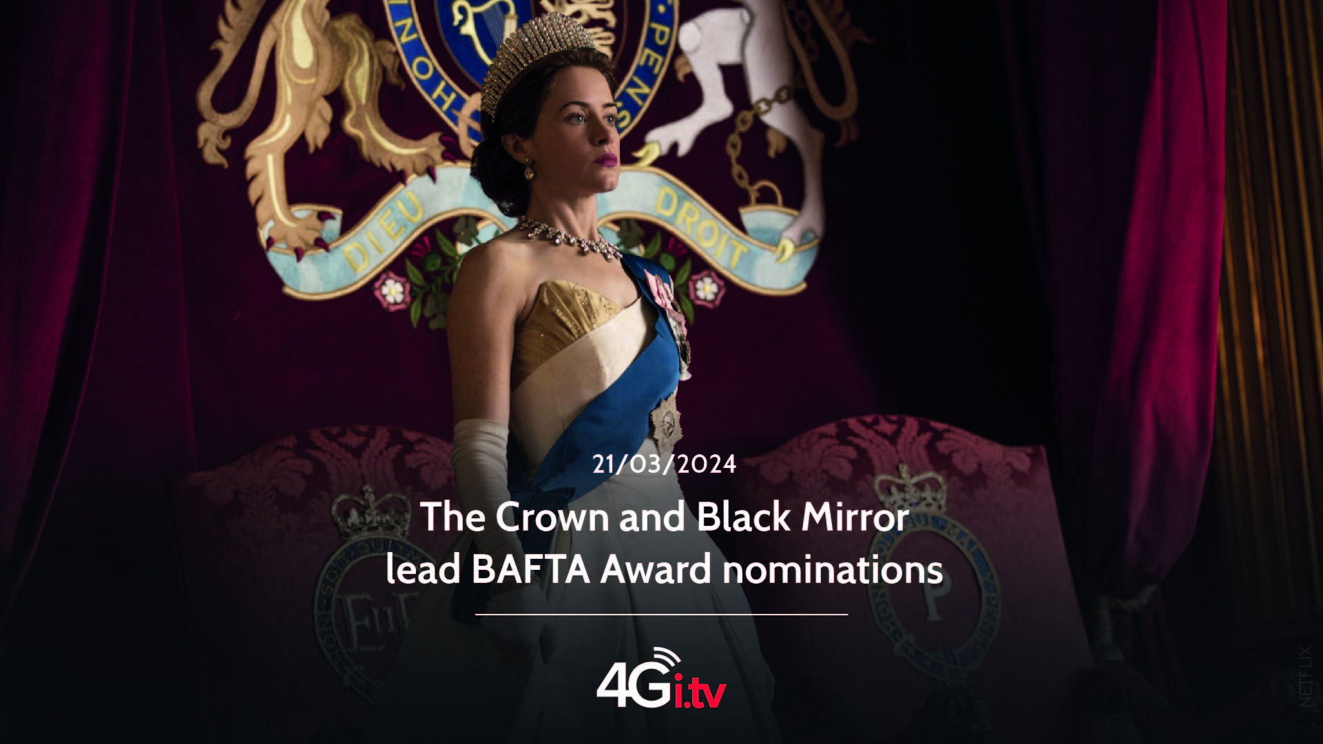 Подробнее о статье The Crown and Black Mirror lead BAFTA Award nominations